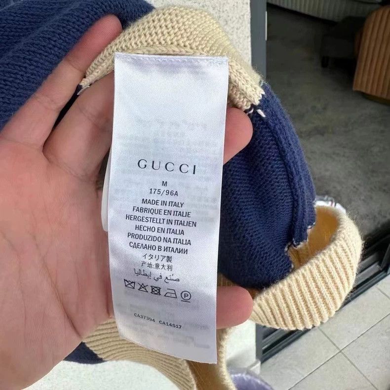 Gucci Gucci Striped small logo cardigan sweater 2501-Nextarrow Size US M / EU 48-50 / 2 - 4 Thumbnail