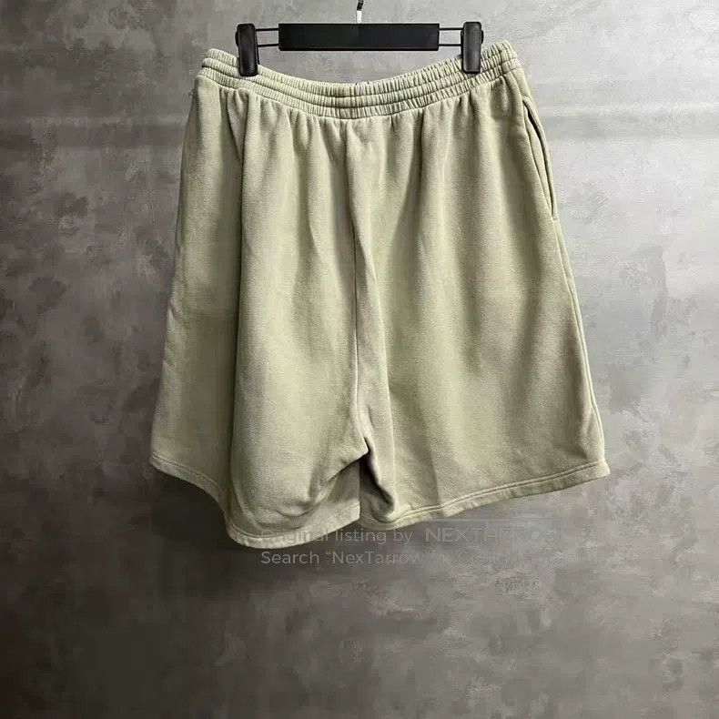 Balenciaga Balenciaga size XS Green Letter Logo Casual Shorts Size US 27 - 5 Thumbnail
