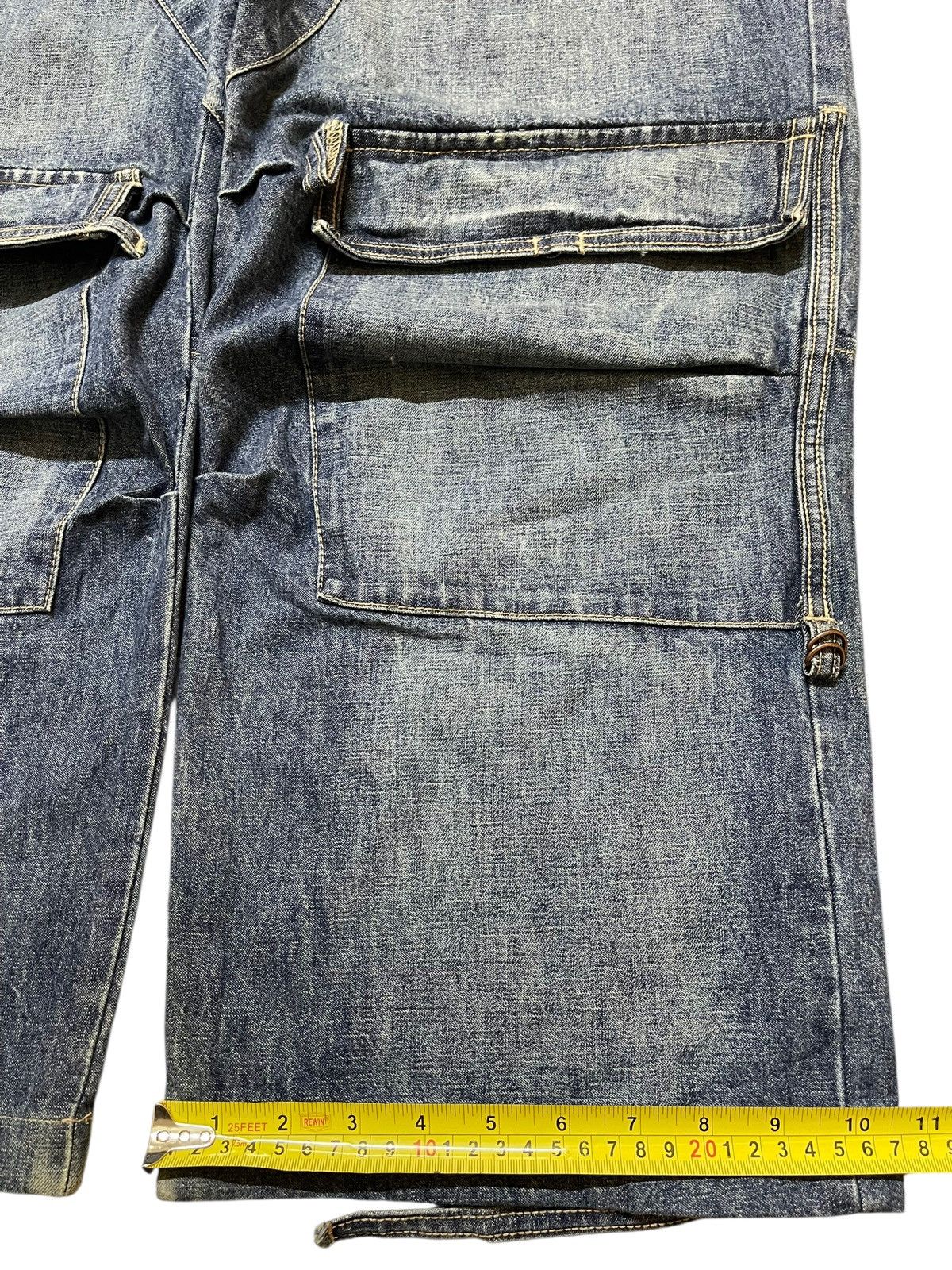 Marithe + Francois Girbaud Vintage Marithe Francois Girbaud Avant Garde Baggy Jeans Size US 36 / EU 52 - 20 Thumbnail
