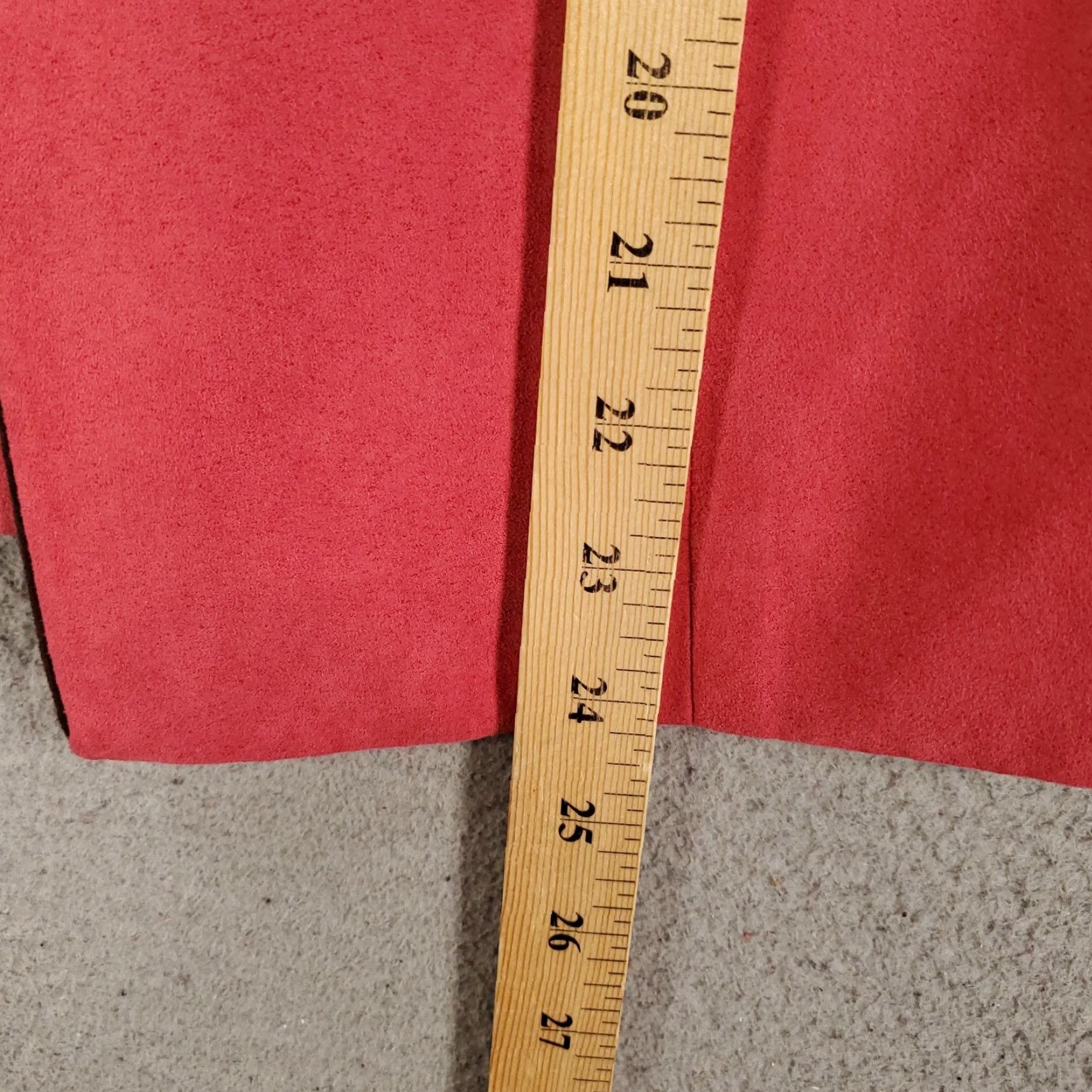Coldwater Creek Coldwater Creek Jacket Womnes 12 Pink Beaded Faux Suede Open Front Blazer Size XL / US 12-14 / IT 48-50 - 3 Thumbnail