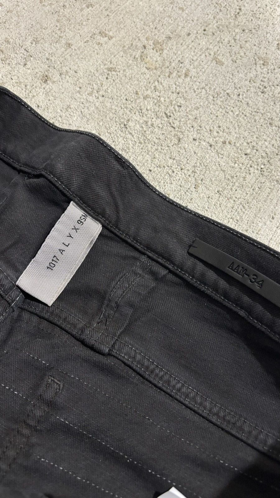 1017 ALYX 9SM × Blackmeans 1017 Alyx 9SM Blackmeans Shredded Distressed Denim Size US 34 / EU 50 - 5 Thumbnail
