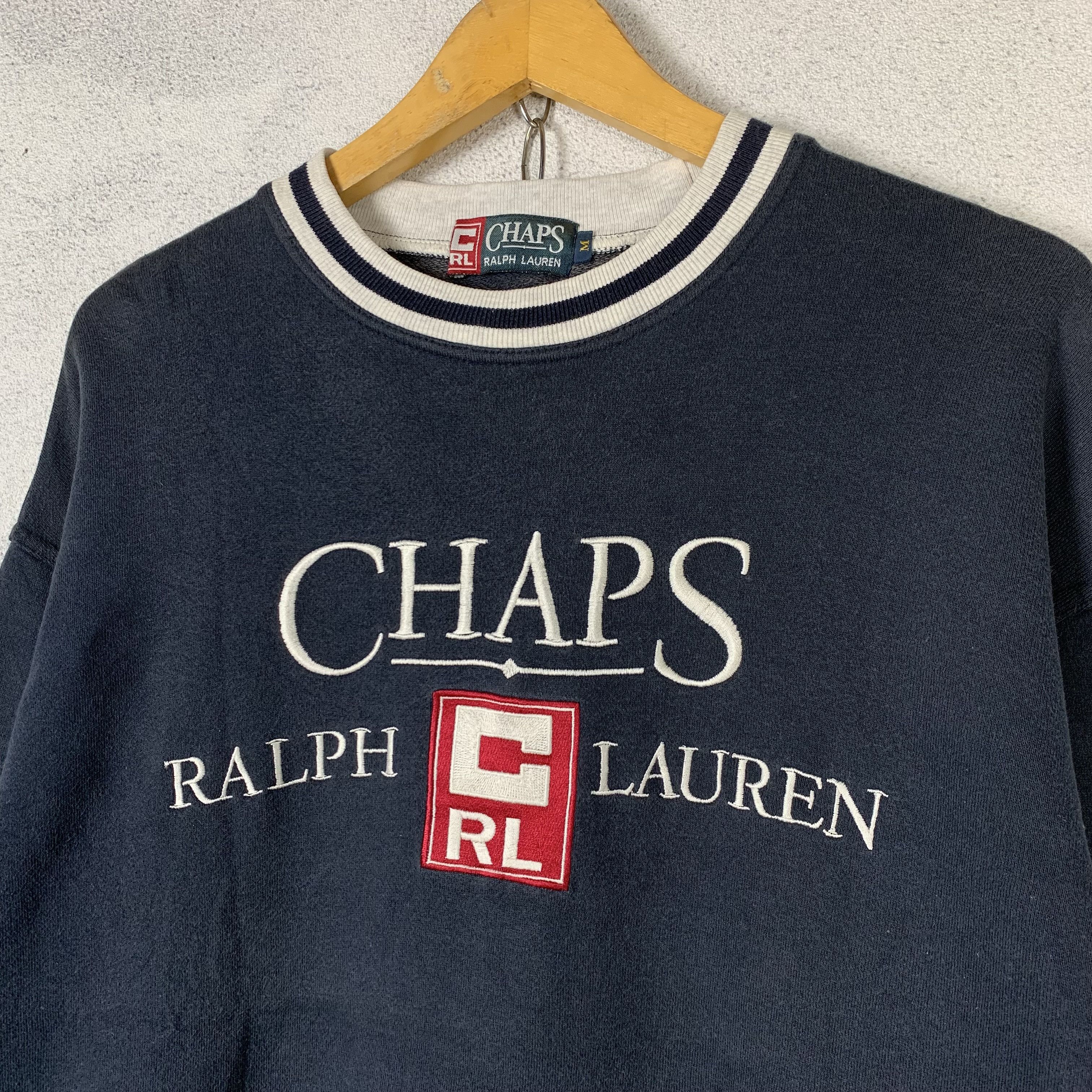 Chaps Ralph Lauren Vintage Chaps Ralph Lauren Sweatshirt Crewneck Size US M / EU 48-50 / 2 - 2 Thumbnail