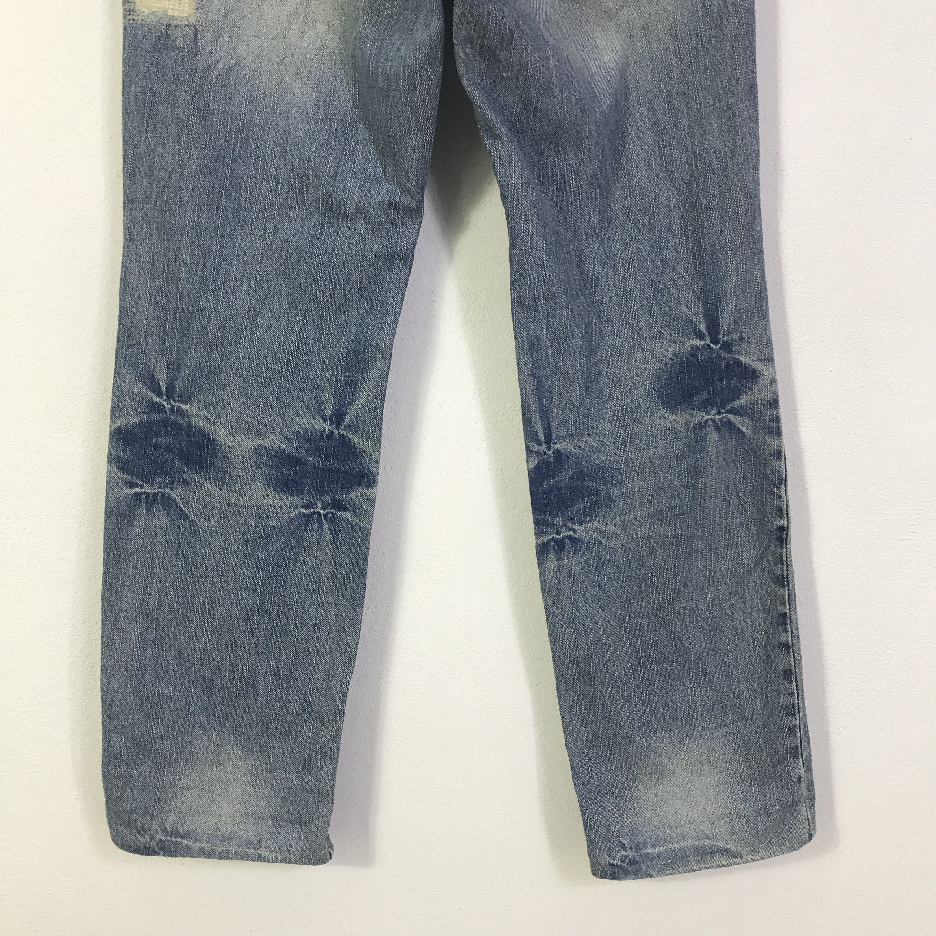 PPFM PPFM Japan Design distressed jeans Pants K130B17 Size US 32 / EU 48 - 6 Thumbnail