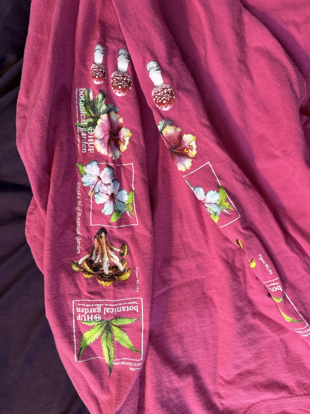 Huf Huf worldwide botanical garden long sleeve mens medium Size US M / EU 48-50 / 2 - 1 Thumbnail