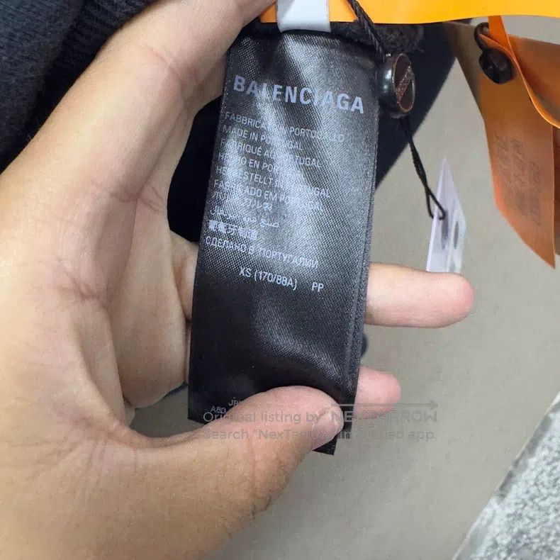 Balenciaga Balenciaga Crown Letter Printed Hoodie Sweatshirt Size US XS / EU 42 / 0 - 4 Thumbnail