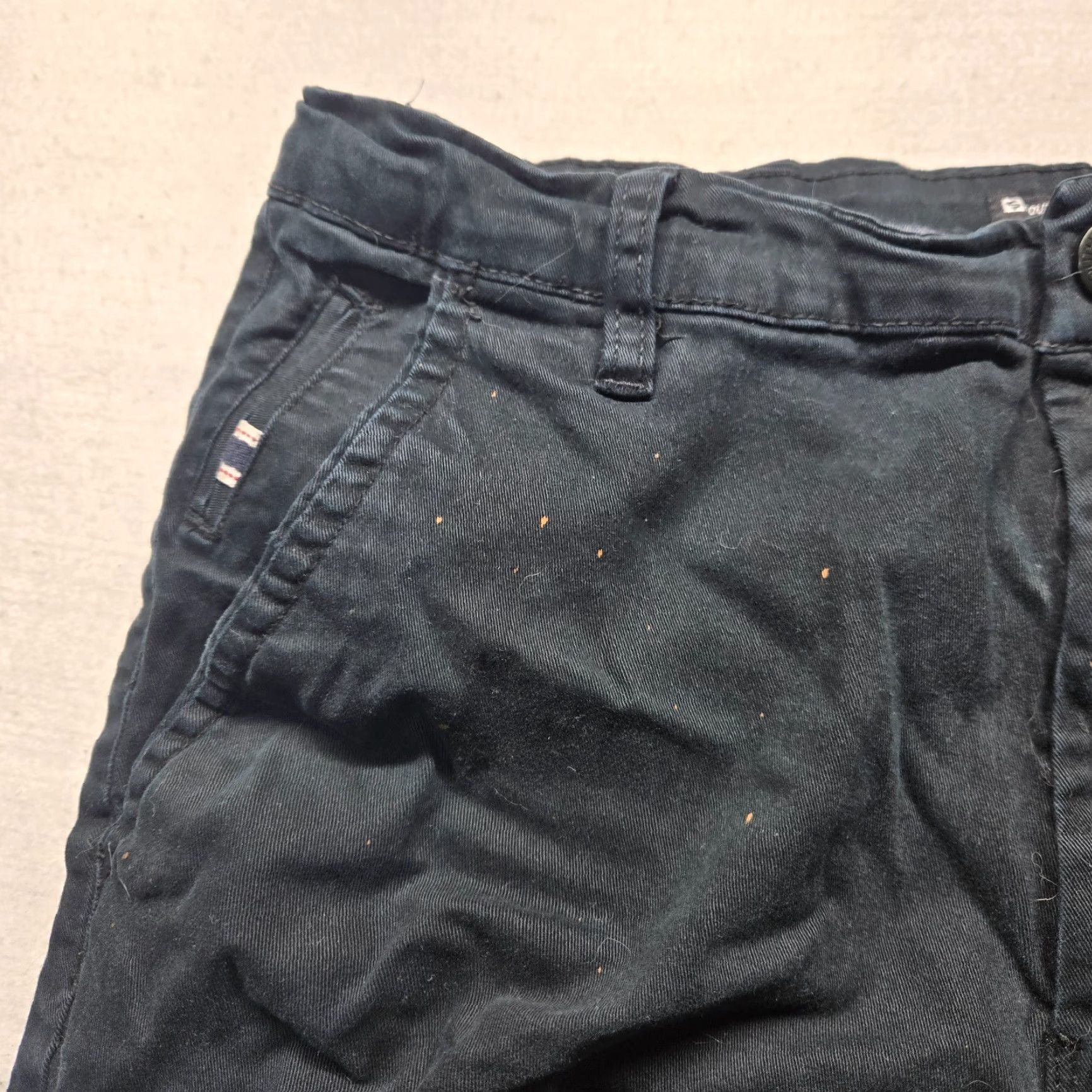 Southpole Southpole Pants Chino Black Mens Regular Size 32 x 30 Stretch Cotton Spandex 5-Pocket Tapered Belt Loops 89-... Size US 32 / EU 48 - 3 Thumbnail