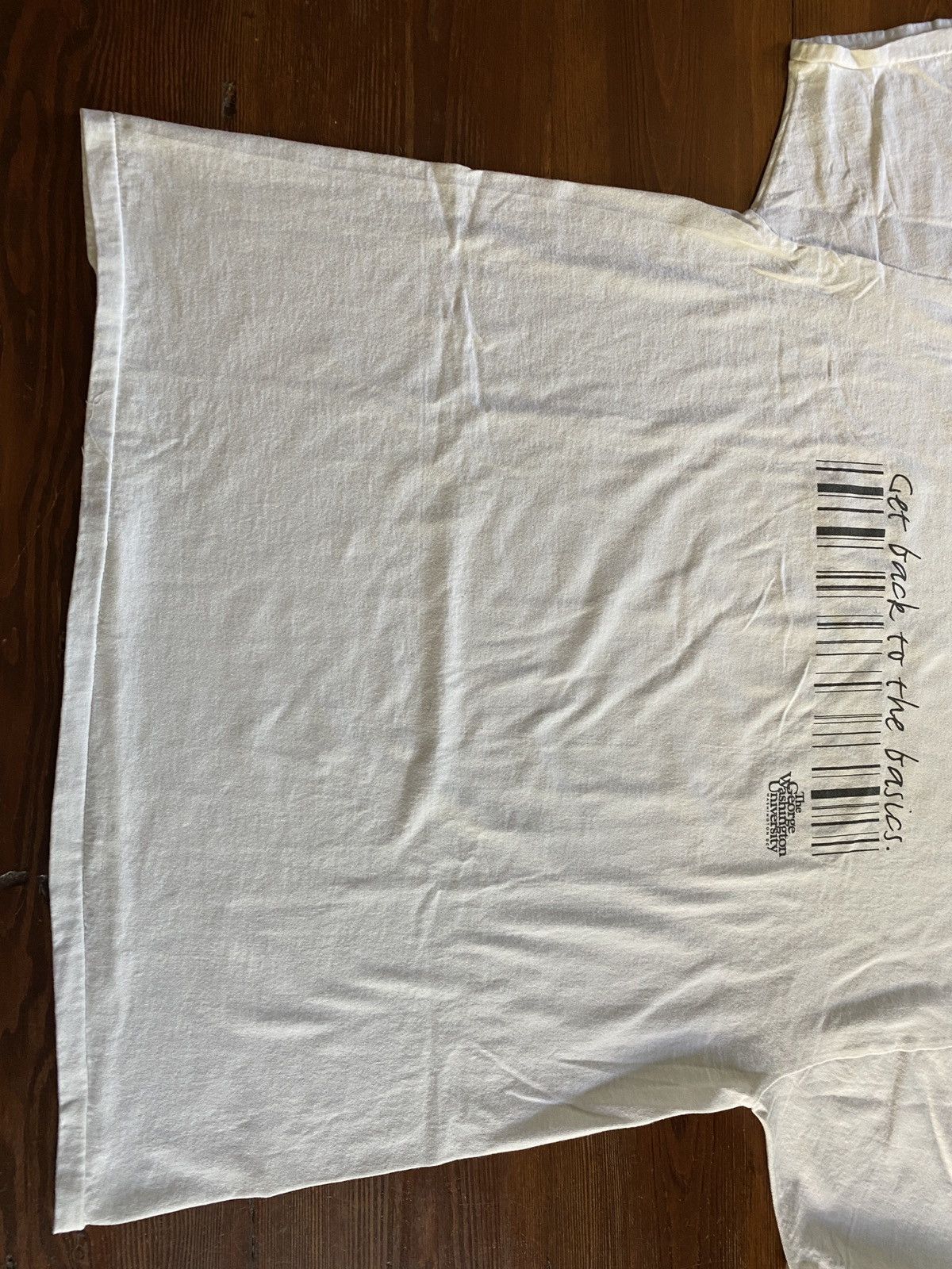 Delta Vintage 1995 GW University Senior Week Single Stitch Tee 90s Size US XL / EU 56 / 4 - 12 Thumbnail