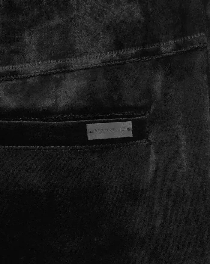 Saint Laurent Paris o1la1rc1a0825 760027 Wide Leg Sweatpants & Joggers Size US 32 / EU 48 - 3 Thumbnail