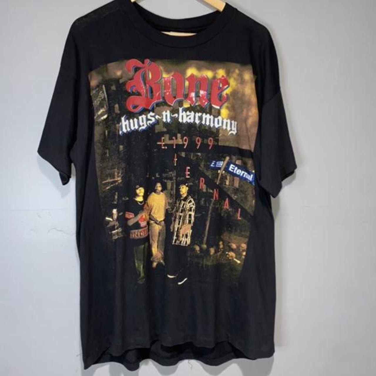 Vintage Bone Thugs n Harmony E. 1999 Eternal rap 1995 shirt Size US XXL / EU 58 / 5 - 3 Thumbnail