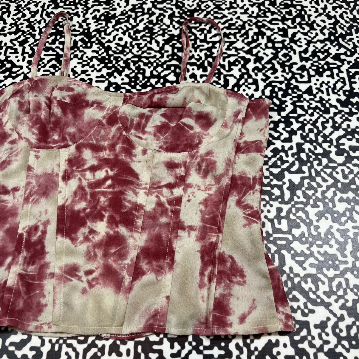 Vintage Vintage Y2K Japanese Style Retro Tie Dye Tank Top Sleeveless Size L / US 10 / IT 46 - 5 Thumbnail