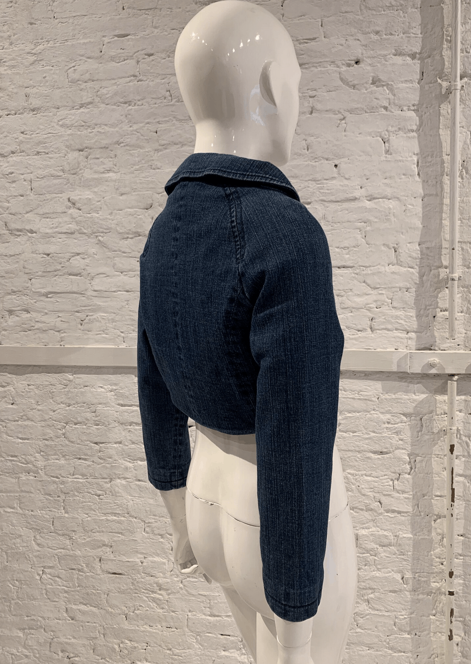 Hussein Chalayan Hussein Chalayan A/W 2004 Cropped jeans Jacket Size S / US 4 / IT 40 - 6 Thumbnail