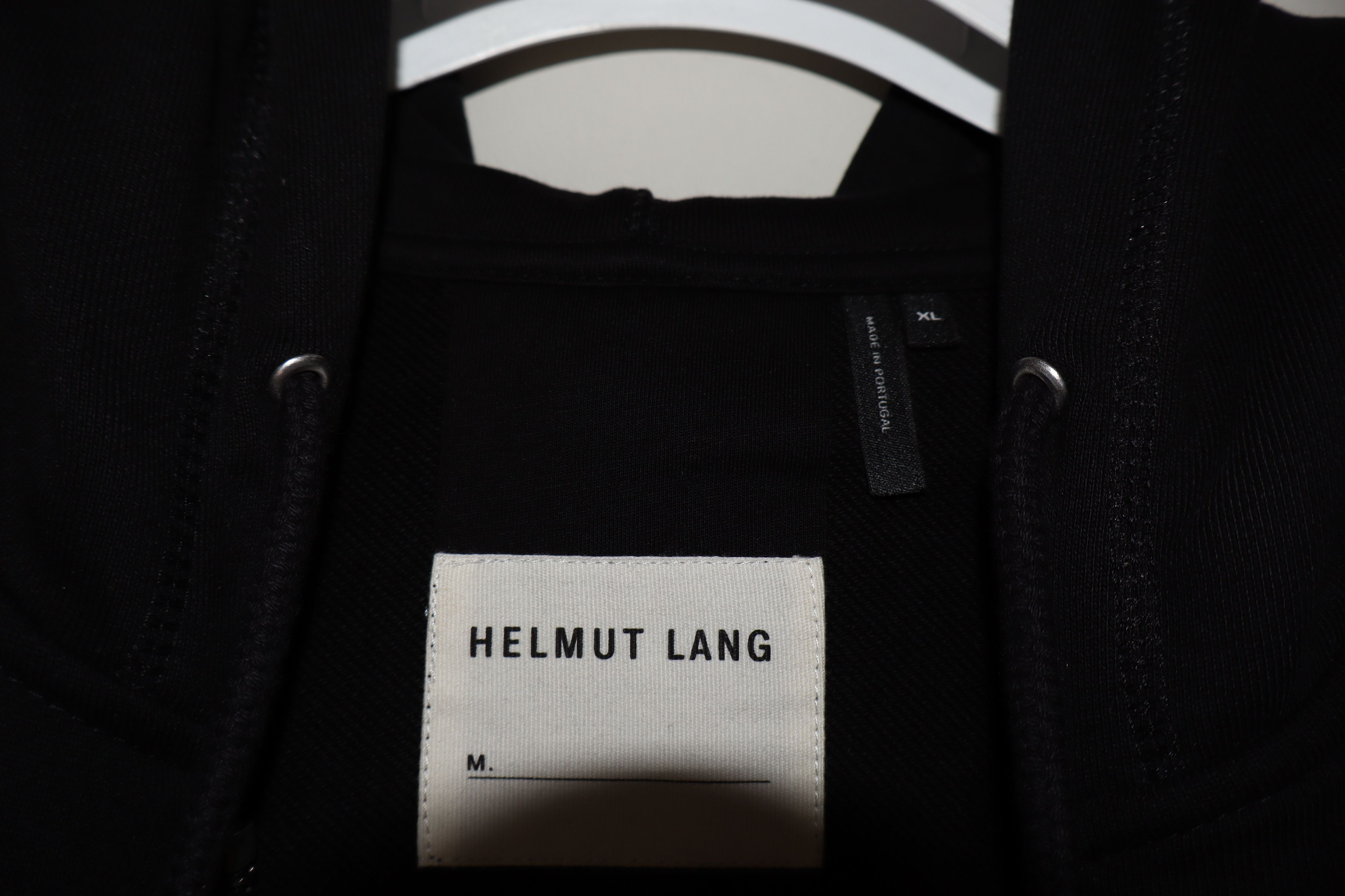 Helmut Lang Classic logo print hoodie Size US XL / EU 56 / 4 - 4 Thumbnail