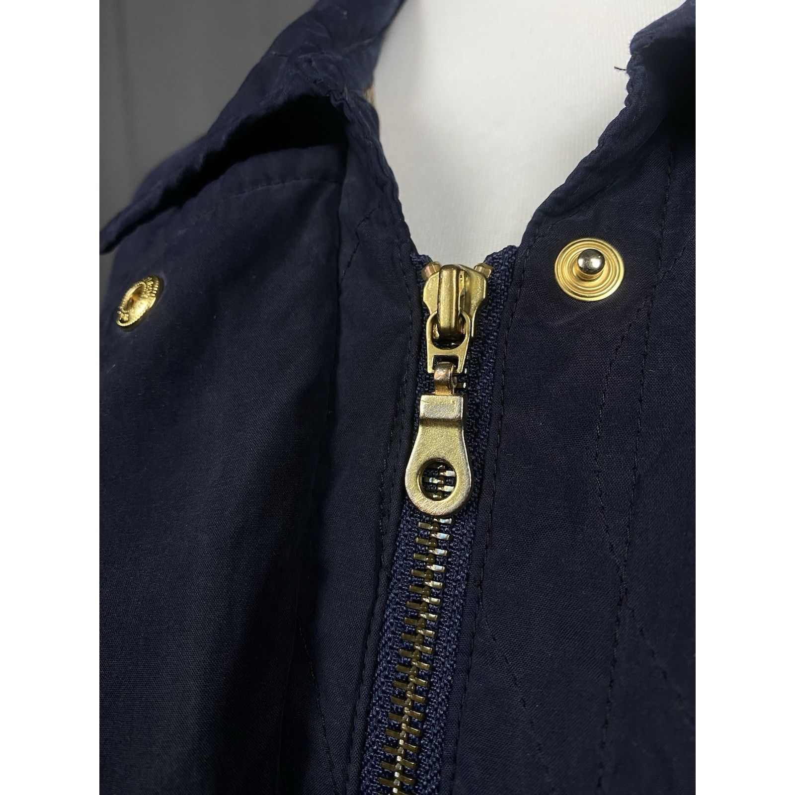 Burberry Burberry Nova Check Lining Vintage Women's Blue Quilted Jack Size XL / US 12-14 / IT 48-50 - 11 Thumbnail