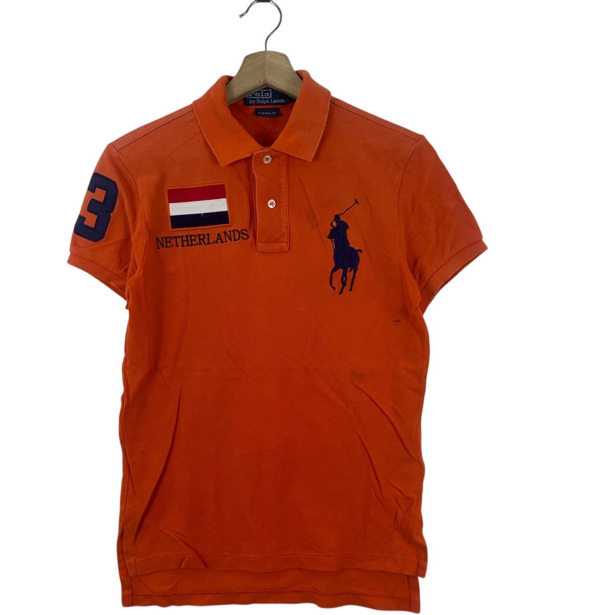 Polo Ralph Lauren Vintage POLO RALPH LAUREN Netherlands Team Tee Shirt Top Size S / US 4 / IT 40 - 5 Thumbnail