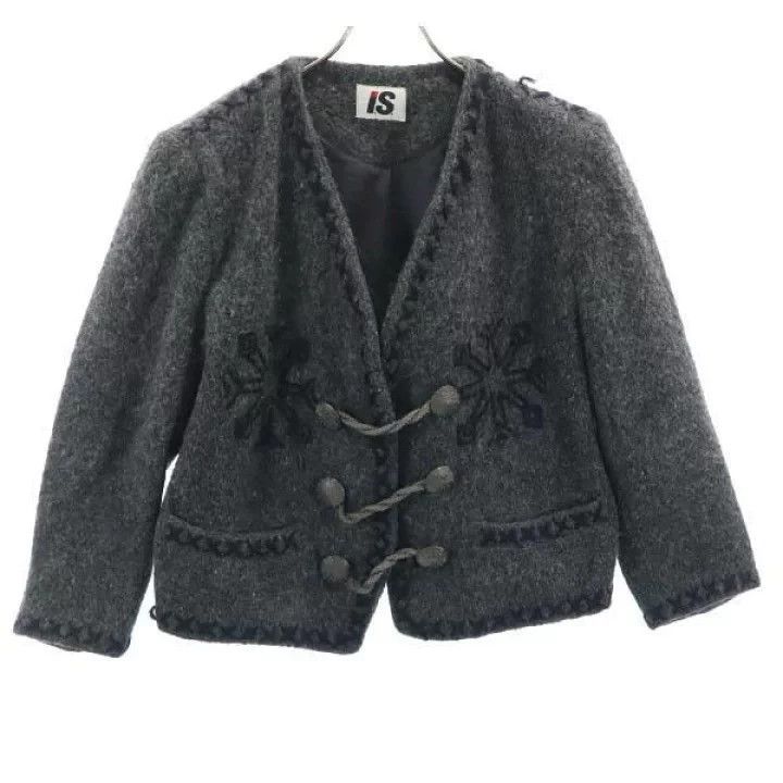 issey miyake Wool knitted coat