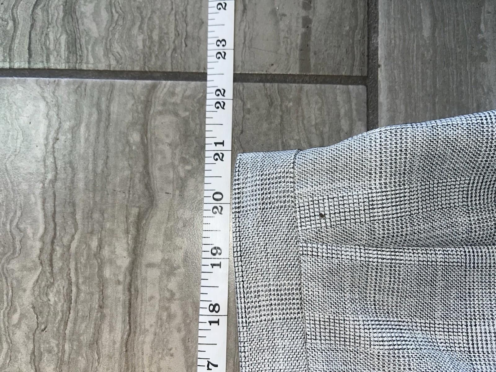 Other T.Milano Gray Plaid 3/4 Sleeve Ruffle Jacket Skirt Set 22W Size 3XL / US 20-22 - 8 Thumbnail