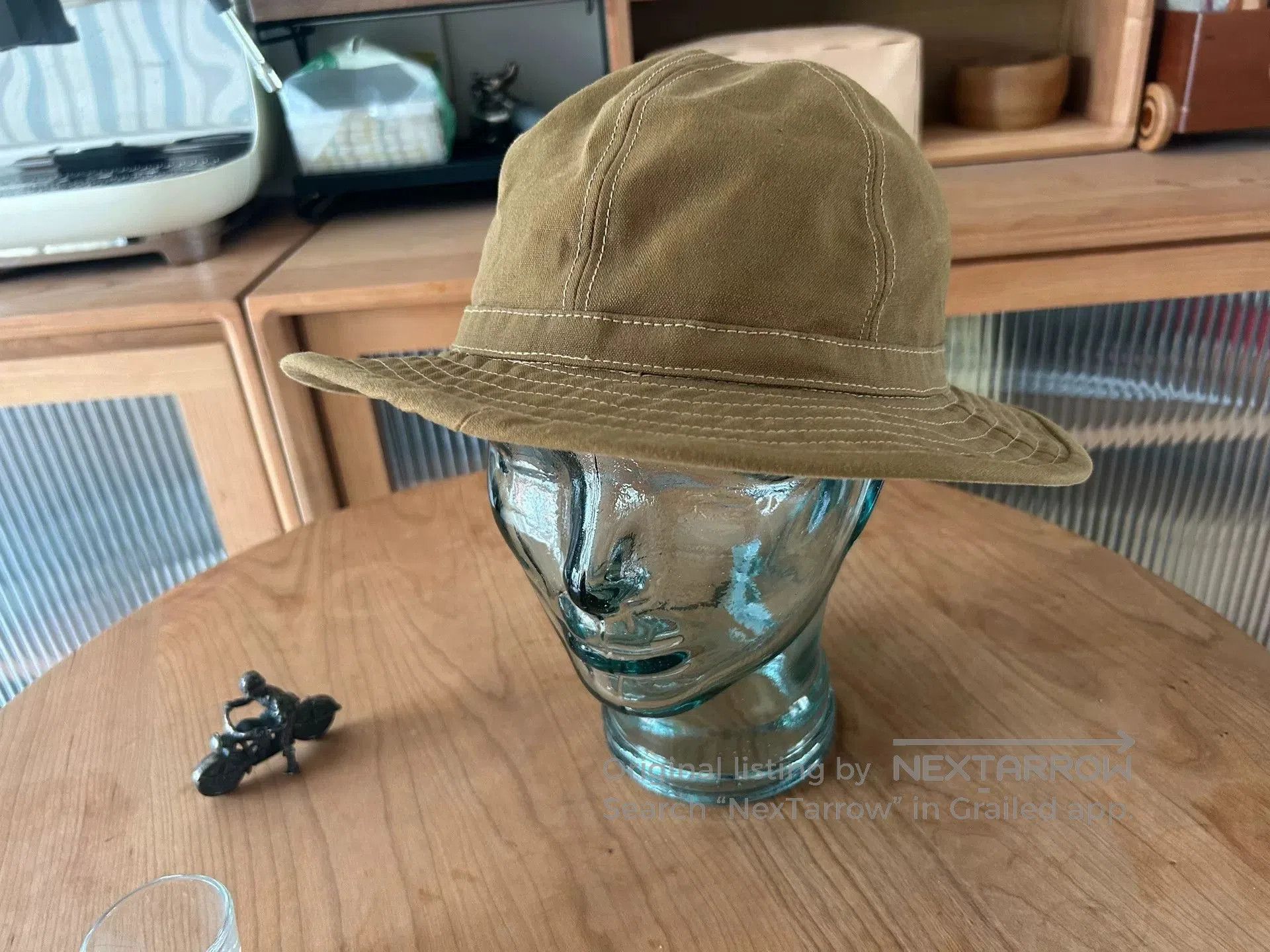 Freewheelers brown outdoor wide-brimmed hunting hat. Size ONE SIZE - 2 Thumbnail