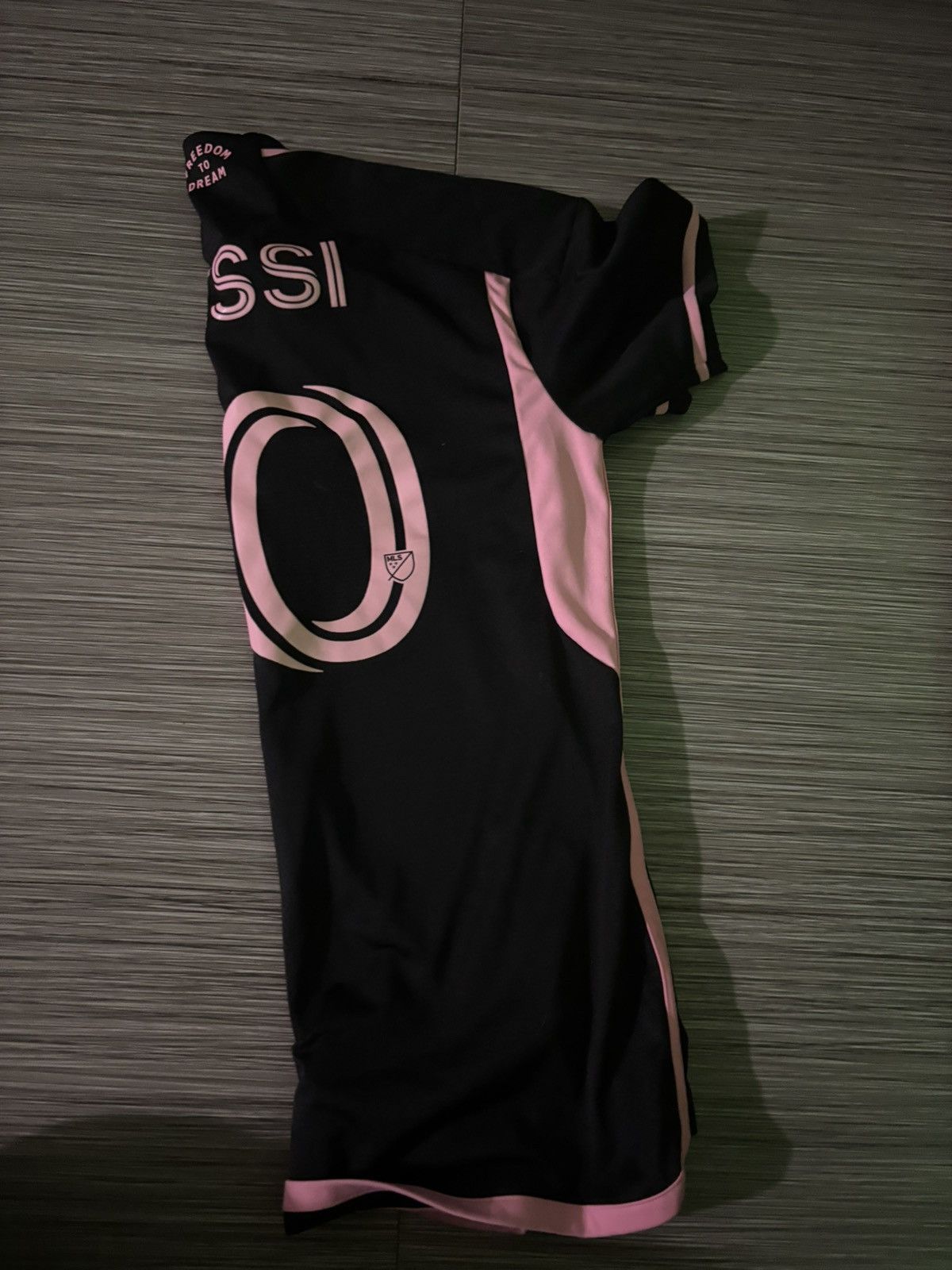 Adidas Inter Miami black and pink Messi jersey 2023/2024 Size US S / EU 44-46 / 1 - 6 Thumbnail