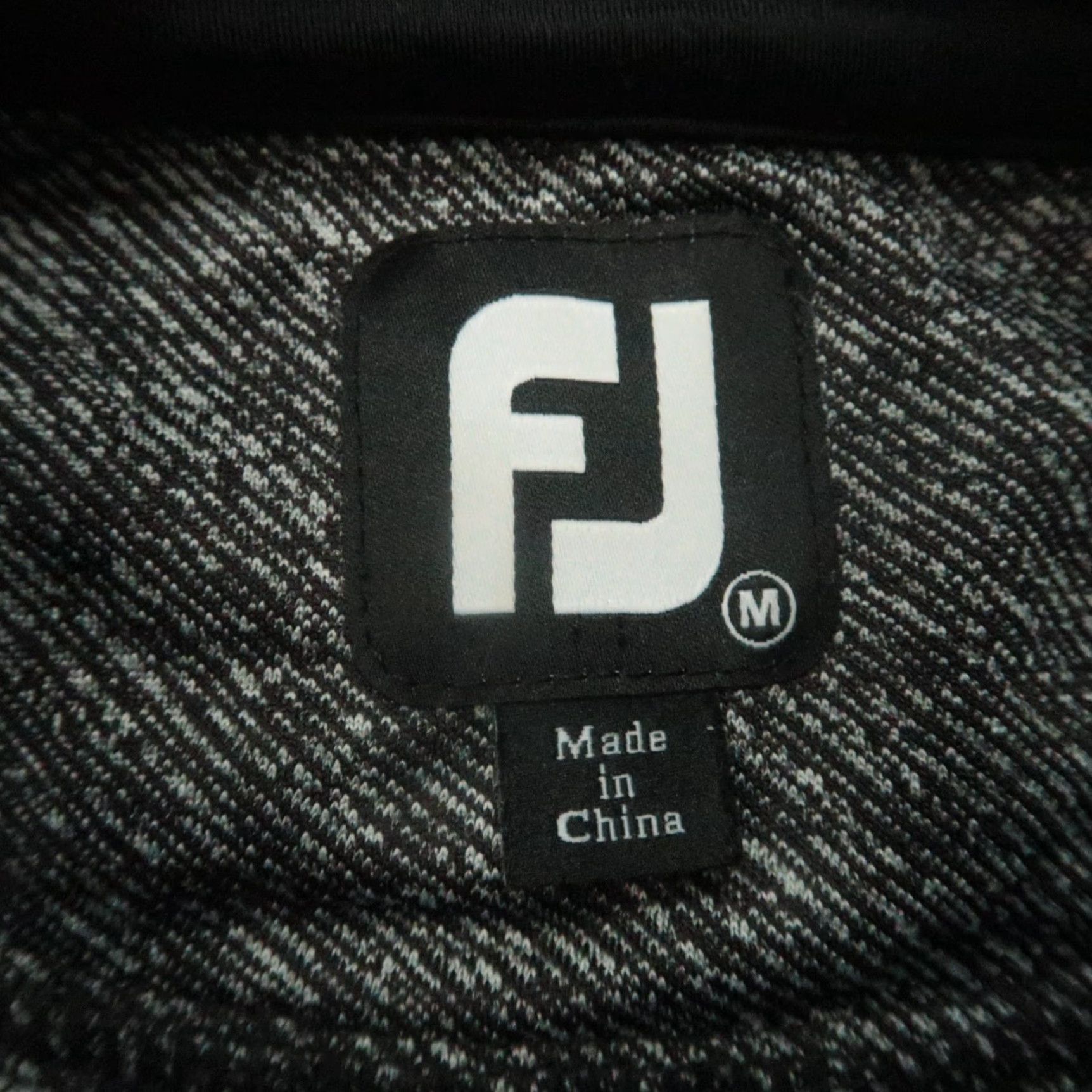 Footjoy FootJoy Pullover Mens M Gray 1/4 Zip Mock Neck Stand-Up Zip Lightweight Breathable Activewear Golf Jersey Shirt Size US M / EU 48-50 / 2 - 4 Thumbnail
