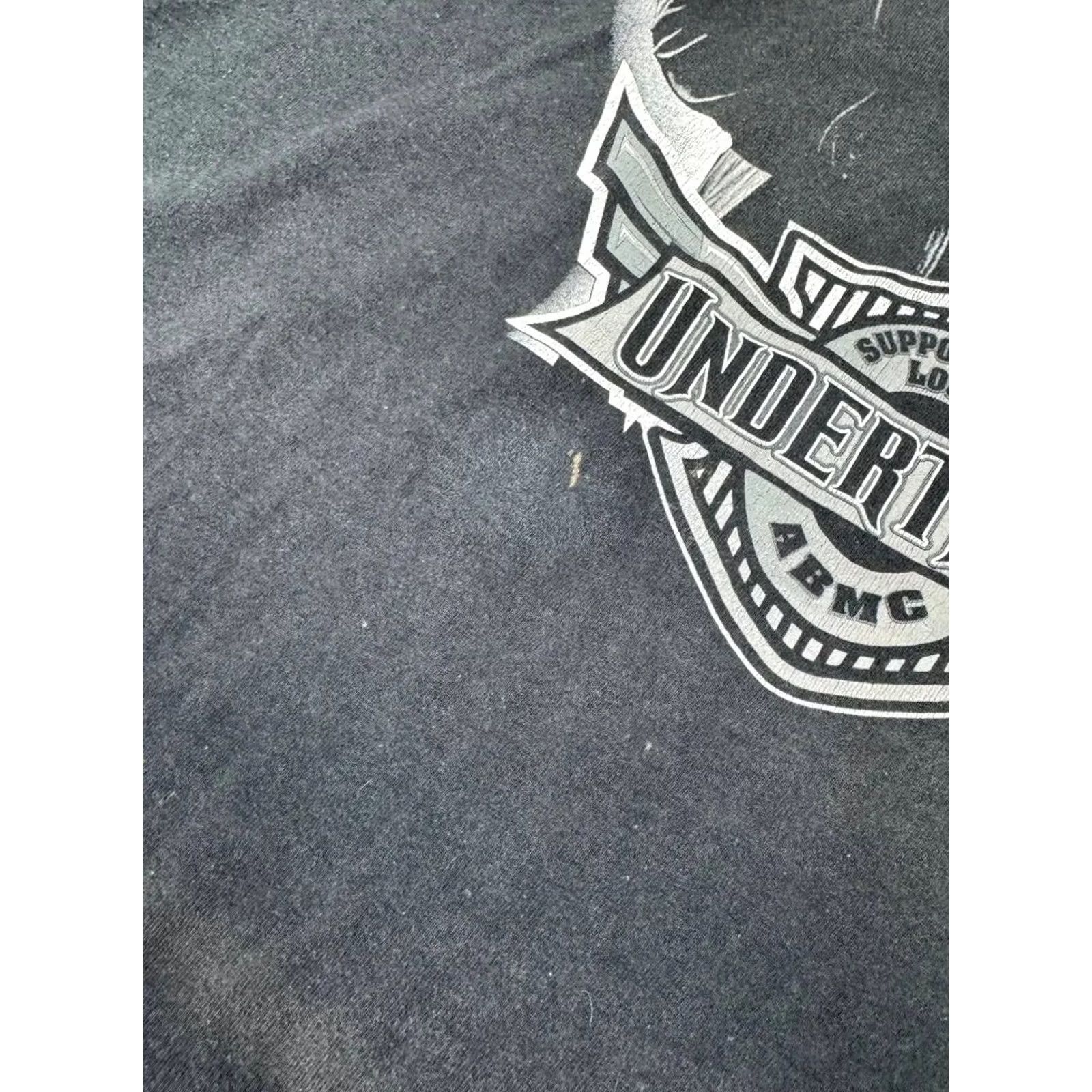 Vintage VINTAGE WWE Undertaker T-Shirt Wrestling Men L Black 90s WWF WWE Shirt Adult Large Black Mens Size US L / EU 52-54 / 3 - 7 Thumbnail