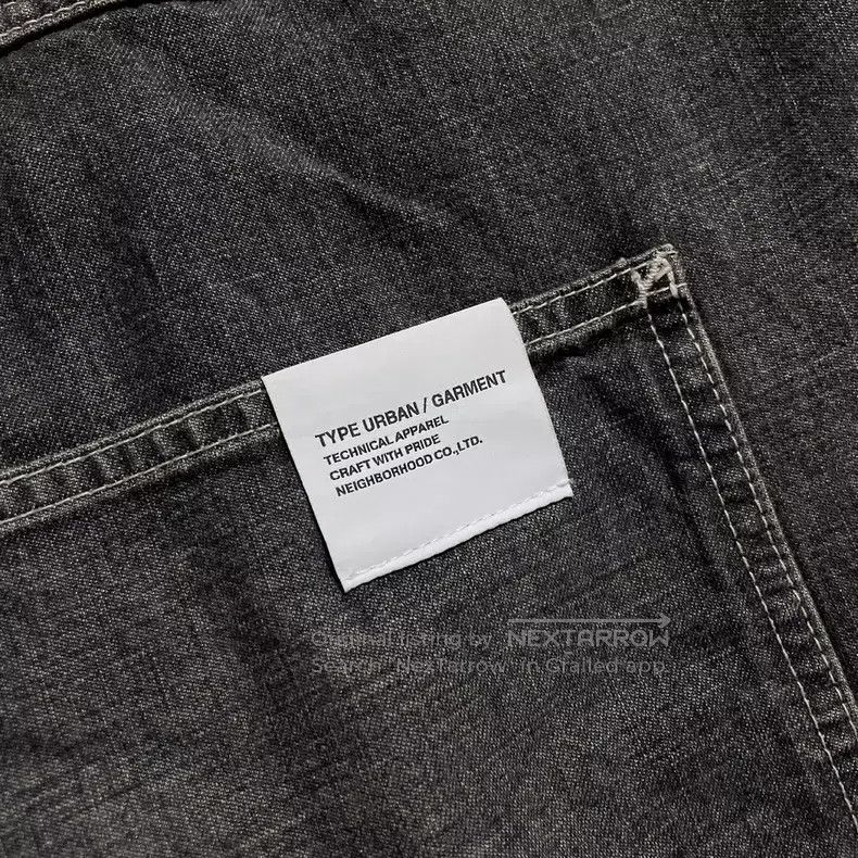 Neighborhood Neighborhood 24SS Wide Short Washed Denim Jacket, Size XL, Size US XL / EU 56 / 4 - 5 Thumbnail