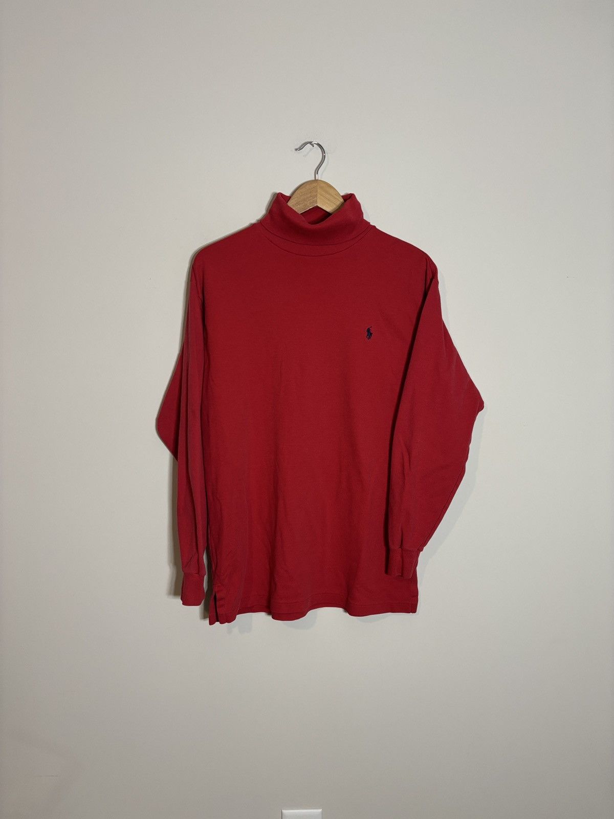 Polo Ralph Lauren Vintage Polo Ralph Lauren Turtleneck Shirt Size US L / EU 52-54 / 3 - 2 Thumbnail