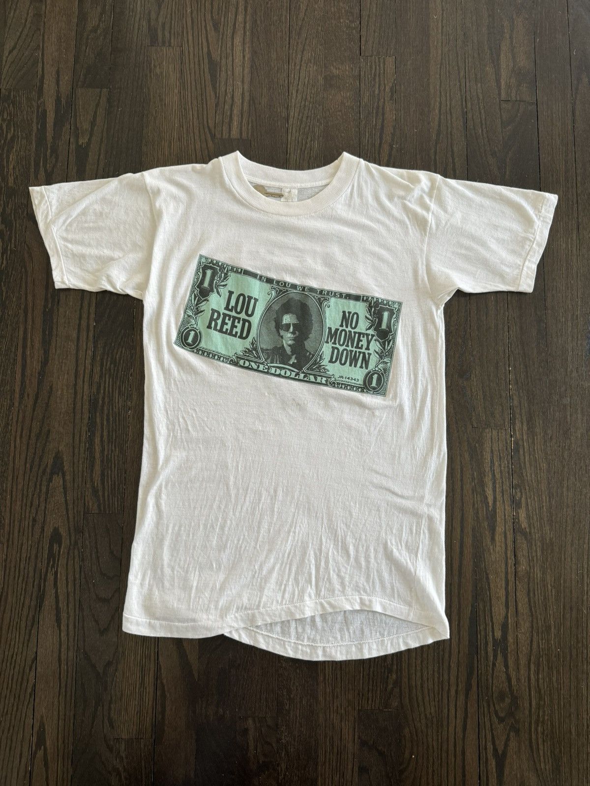 Band Tees × Vintage 1986 Lou Reed No Money Down “In Lou We Trust” Shirt |  Grailed