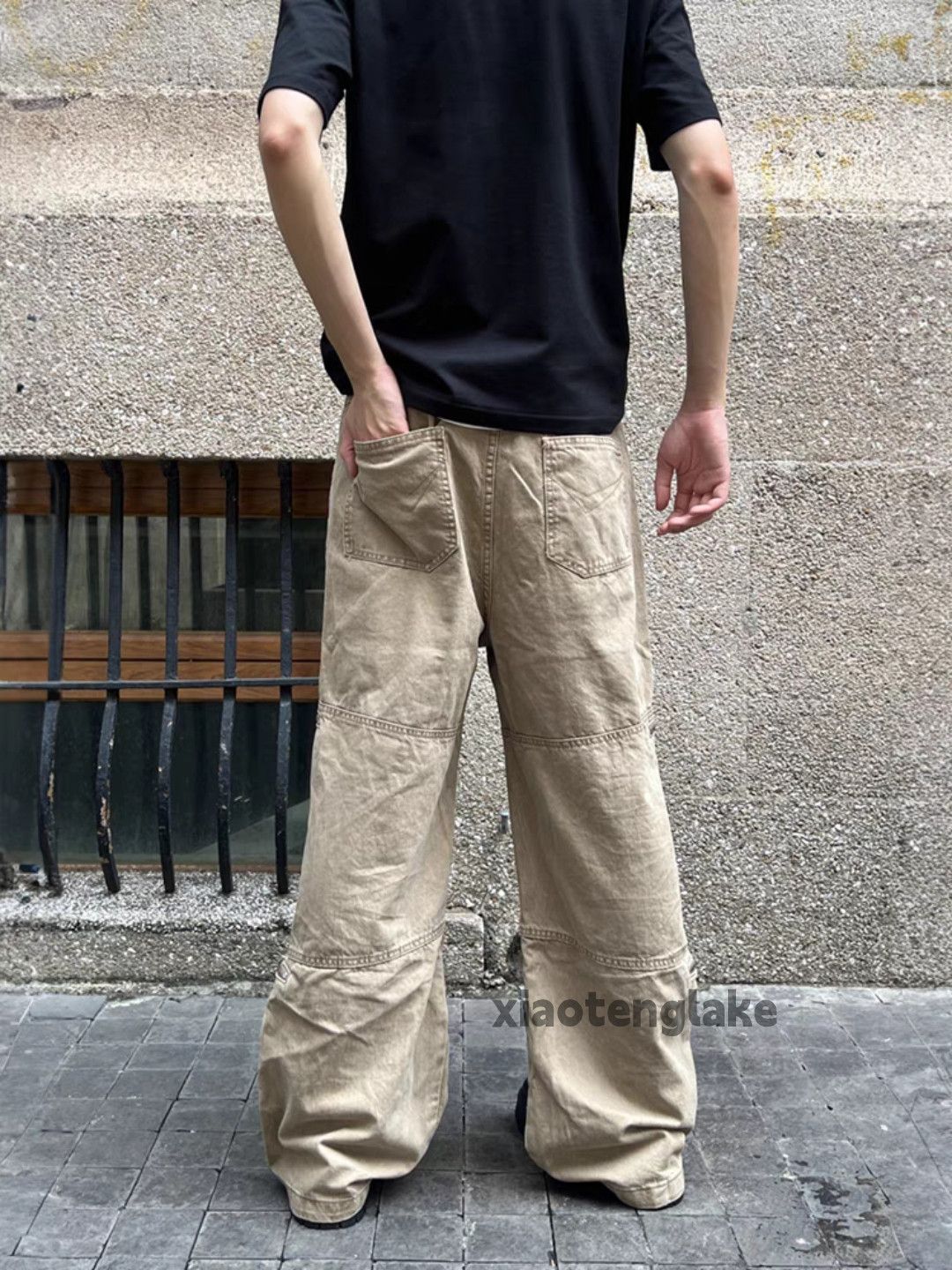 Designer × Japanese Brand × Vintage washed faded utility skate hiphop work cargo pants Size US 32 / EU 48 - 5 Thumbnail