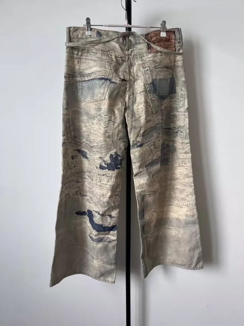 Acne Studios Acne Studios Heavy industry destruction optical illusion i Size US 38 / EU 54 - 2 Thumbnail