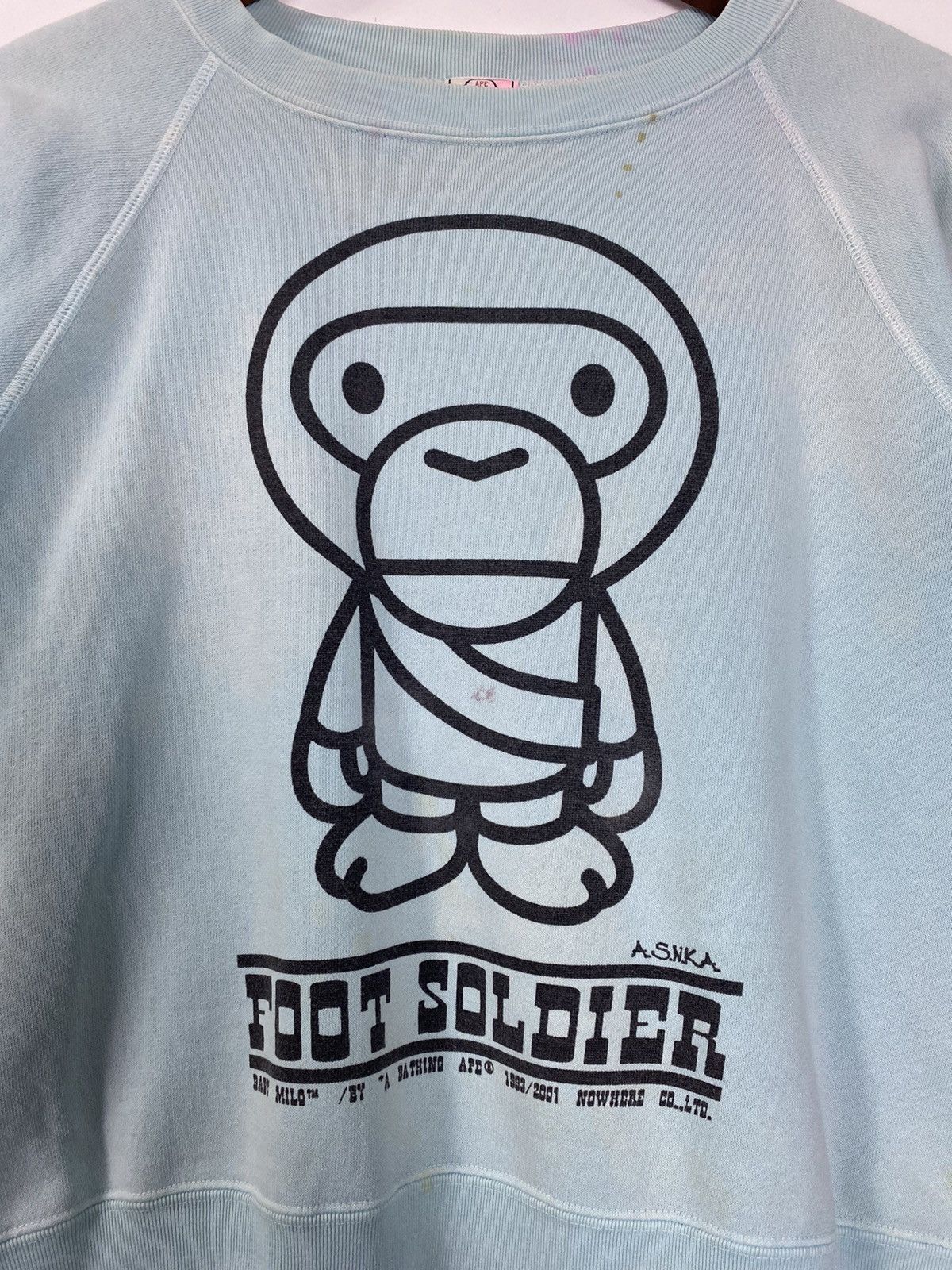 Bape Vintage 90s Bape Sweatshirt Size US XS / EU 42 / 0 - 7 Thumbnail