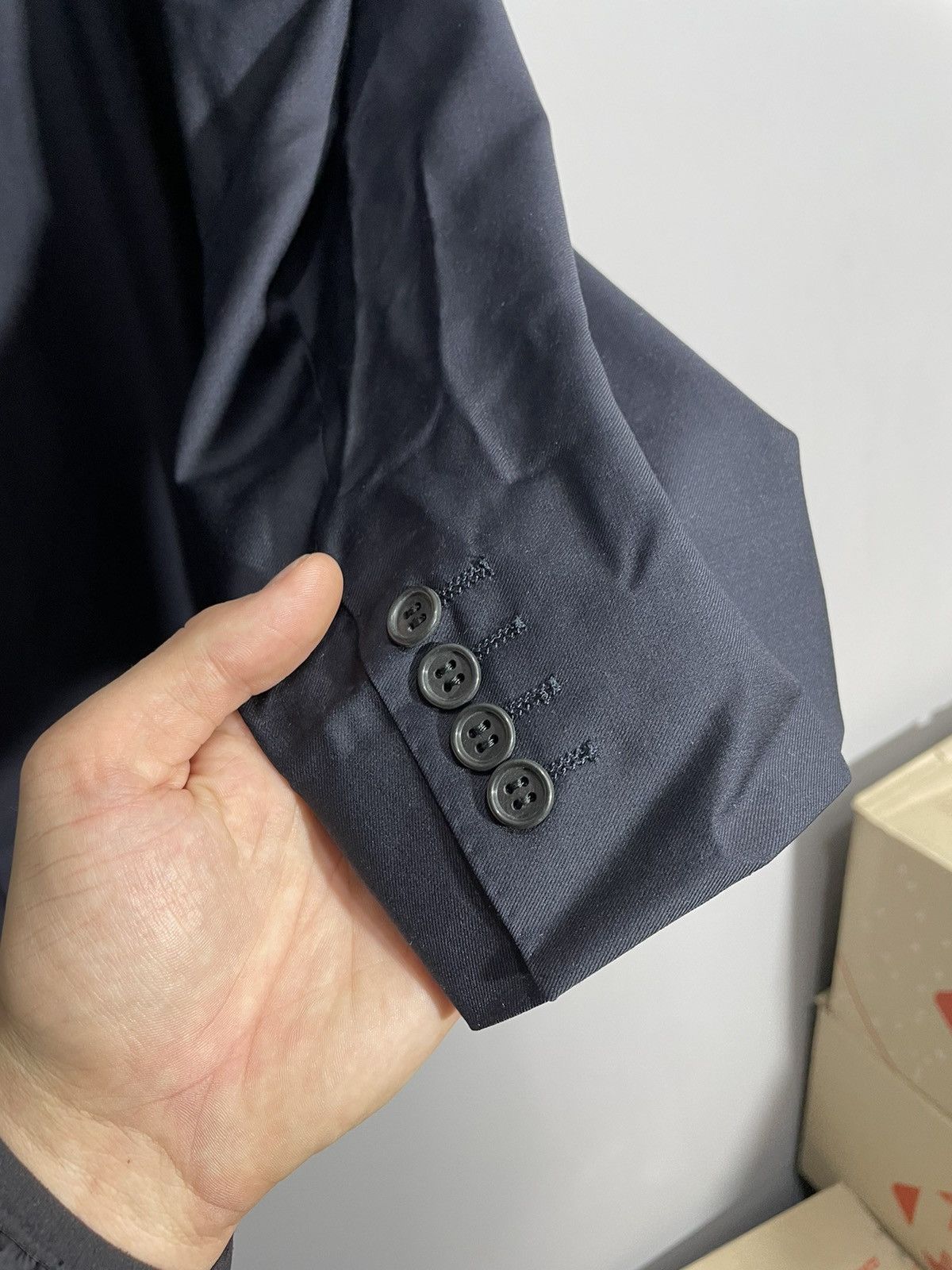 Canali Canali luxury double-breasted navy blue blazer size 56R Size 54R - 9 Thumbnail