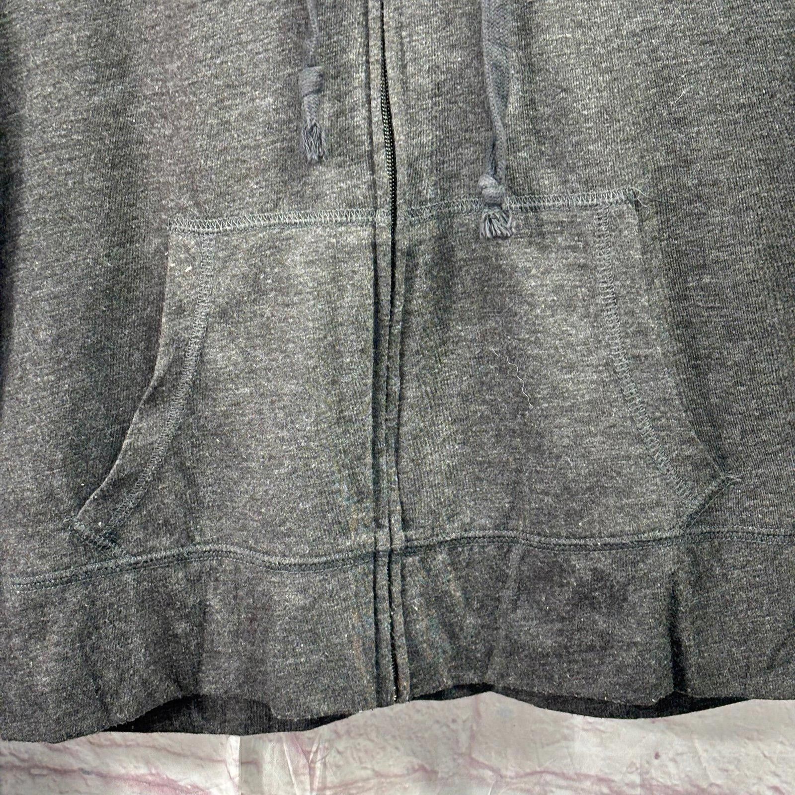 Other Zenana Outfitters Charcoal Gray Full Zip Hoodie Medium Size ONE SIZE - 4 Thumbnail