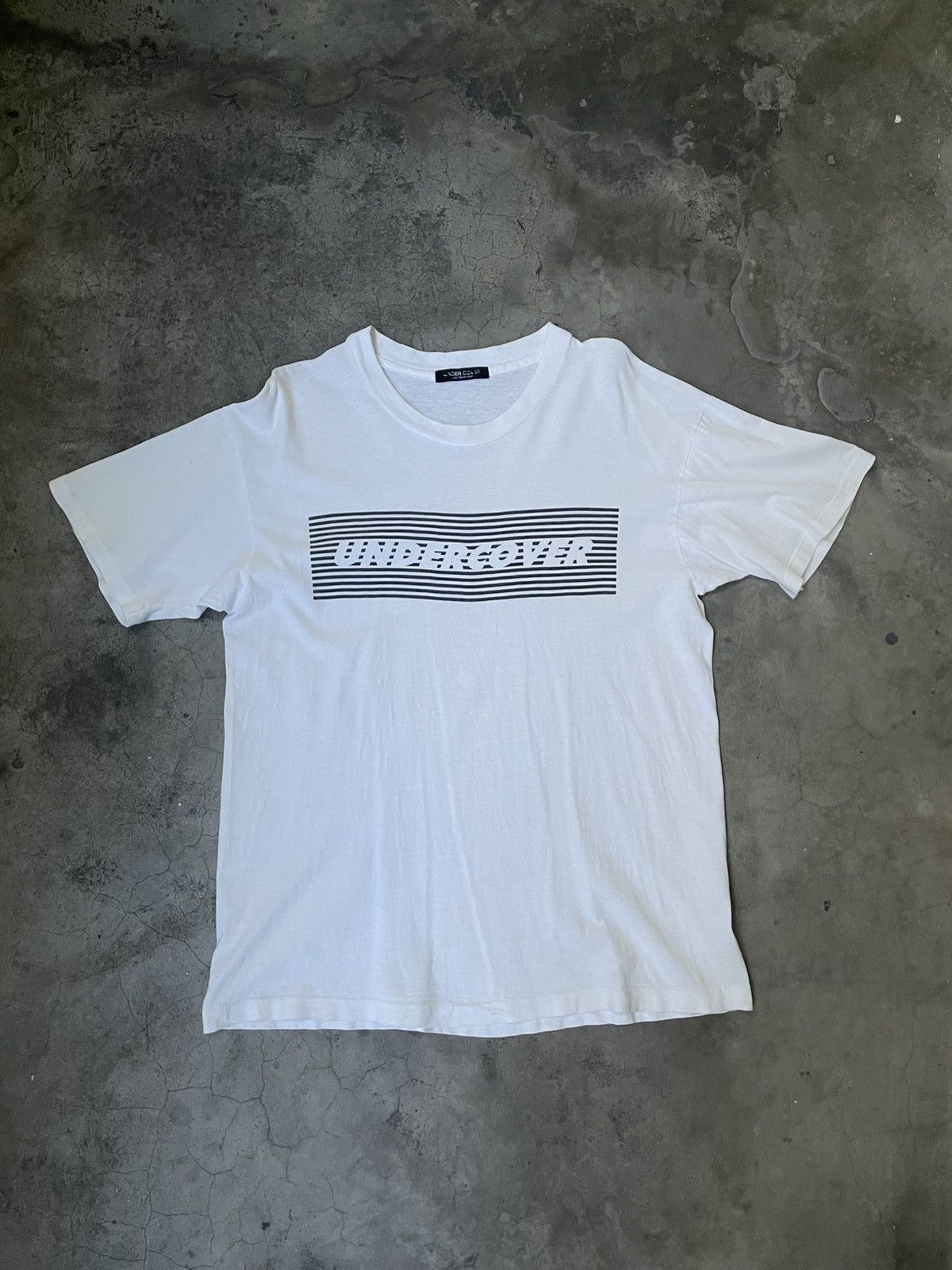Undercover AW95 Undercover “Last Show Speed” Stripe Logo T-shirt Size US L / EU 52-54 / 3 - 2 Thumbnail