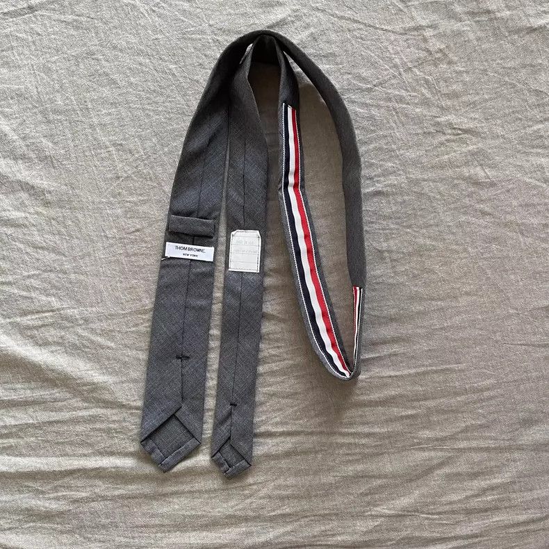 Thom Browne Thom Browne Classic necktie Size ONE SIZE - 5 Thumbnail