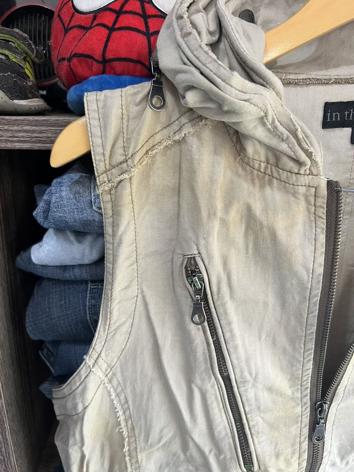 In The Attic 🔥Rare In The Attic Zipper Vest Size US S / EU 44-46 / 1 - 3 Thumbnail