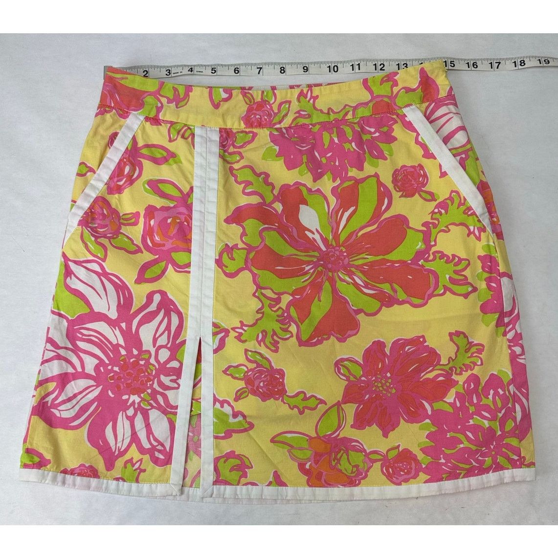 Lilly Pulitzer Lilly Pulitzer Skort Starfruit Pattern - Floral Size 2 Size 26" / US 2 / IT 38 - 3 Thumbnail