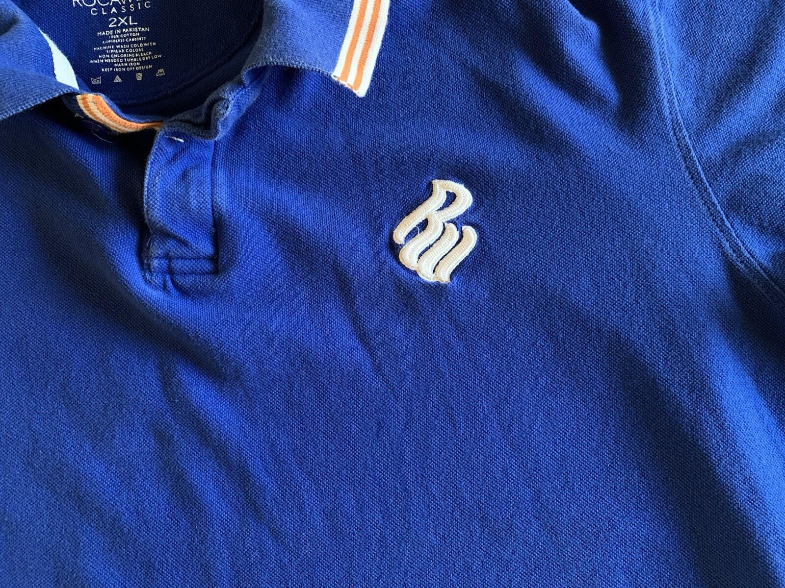 Rocawear Men's blue Rocawear Classic 2XL polo shirt Size US XXL / EU 58 / 5 - 8 Thumbnail