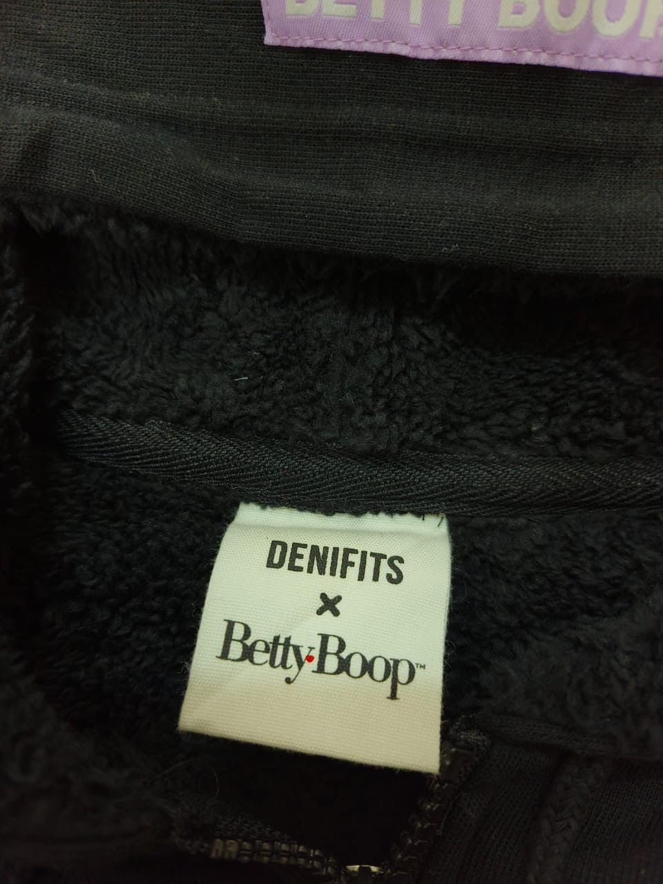 Japanese Brand Betty Boop X Denifits Hoodie Size M / US 6-8 / IT 42-44 - 5 Thumbnail