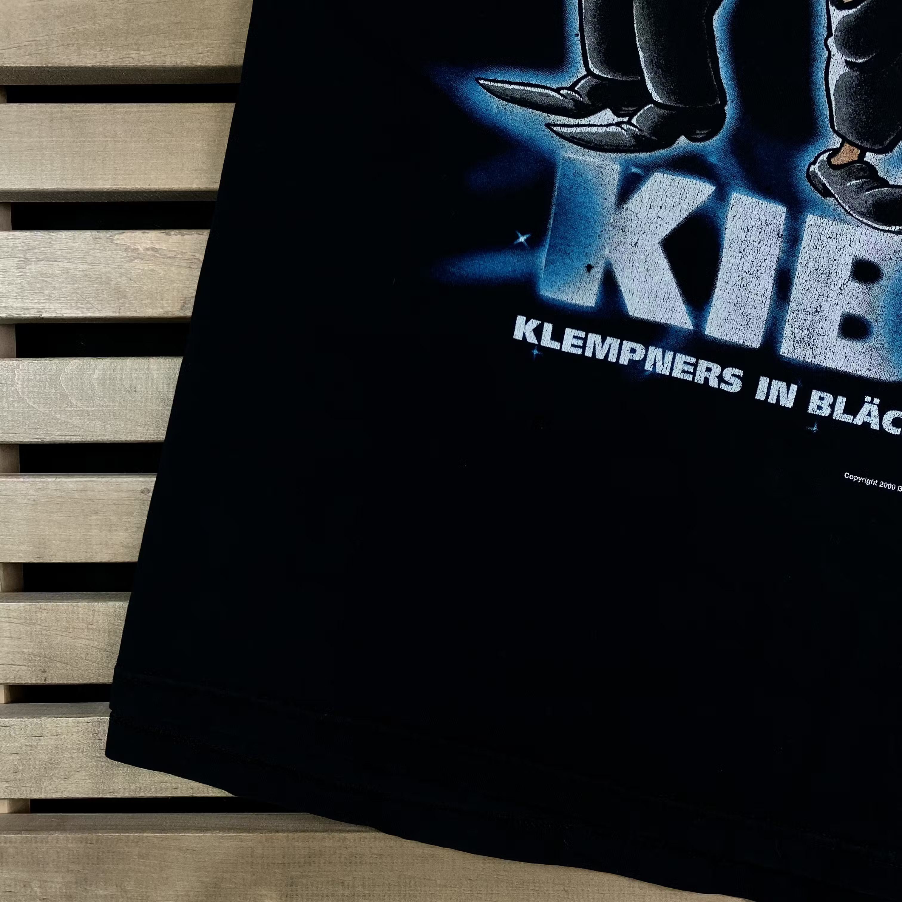 Band Tees × Vintage Mens Vintage T Shirt KIB 2000 Klempners In Black Size XXL Size US XXL / EU 58 / 5 - 3 Thumbnail