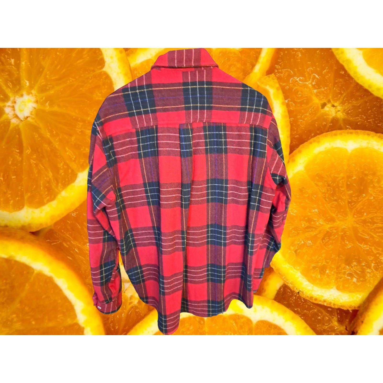 Eddie Bauer Eddie Bauer Red and Black Flannel 100% Wool Size Large Size US L / EU 52-54 / 3 - 5 Thumbnail