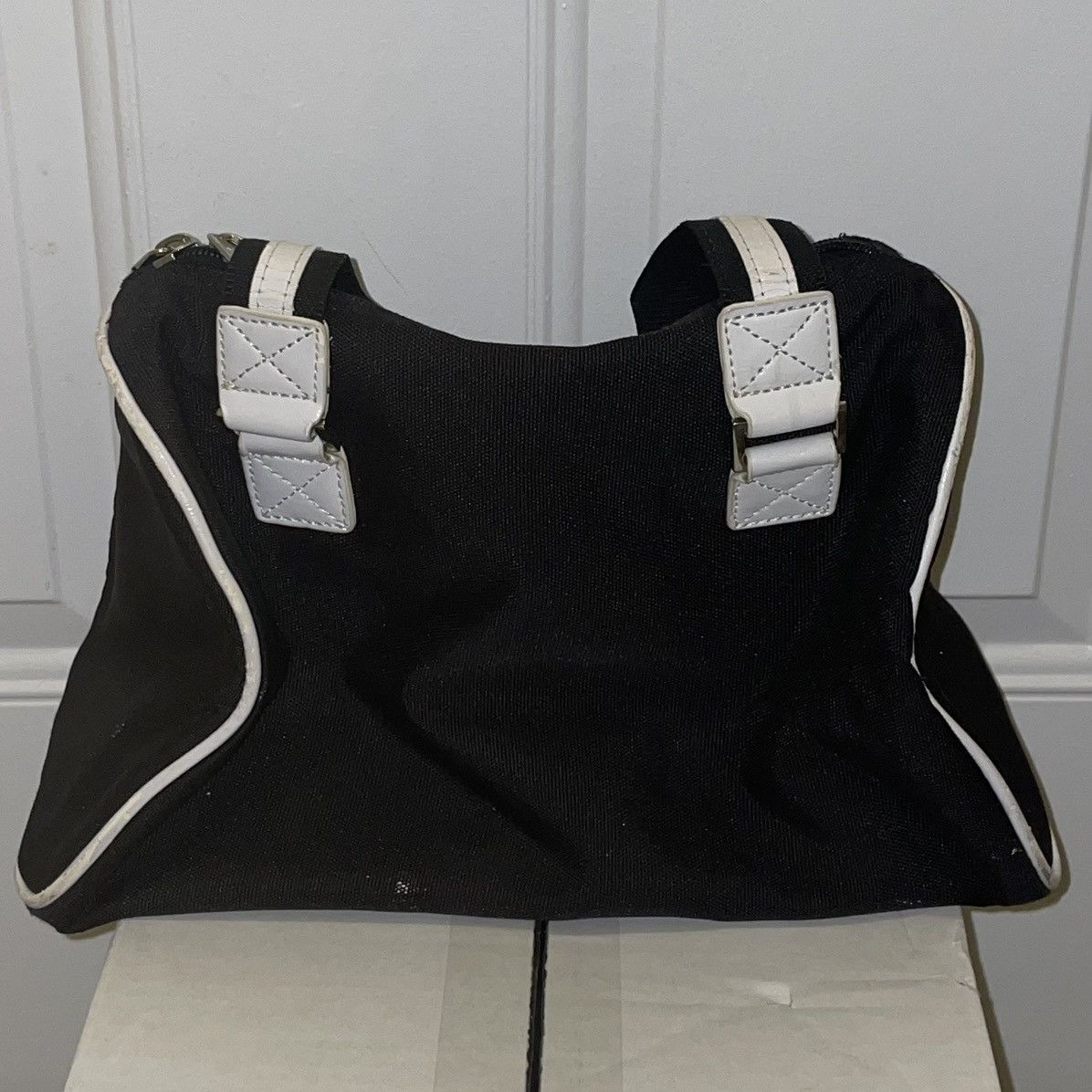 Puma Vintage Y2K Puma Black & White Cat Logo Cute Hand Bag Purse Size ONE SIZE - 10 Thumbnail