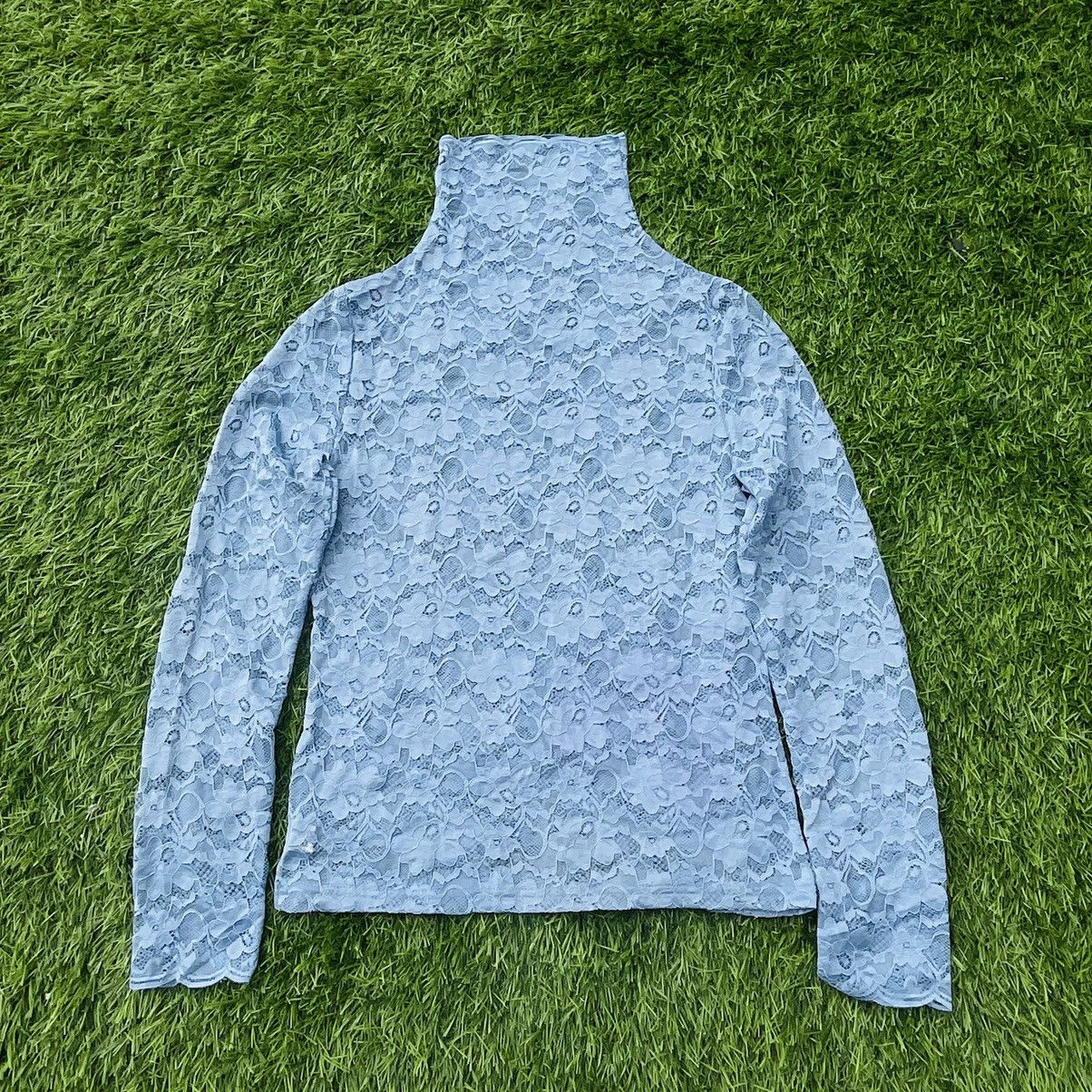 Other Japanese Floral Lace Mesh Top Size M / US 6-8 / IT 42-44 - 2 Thumbnail