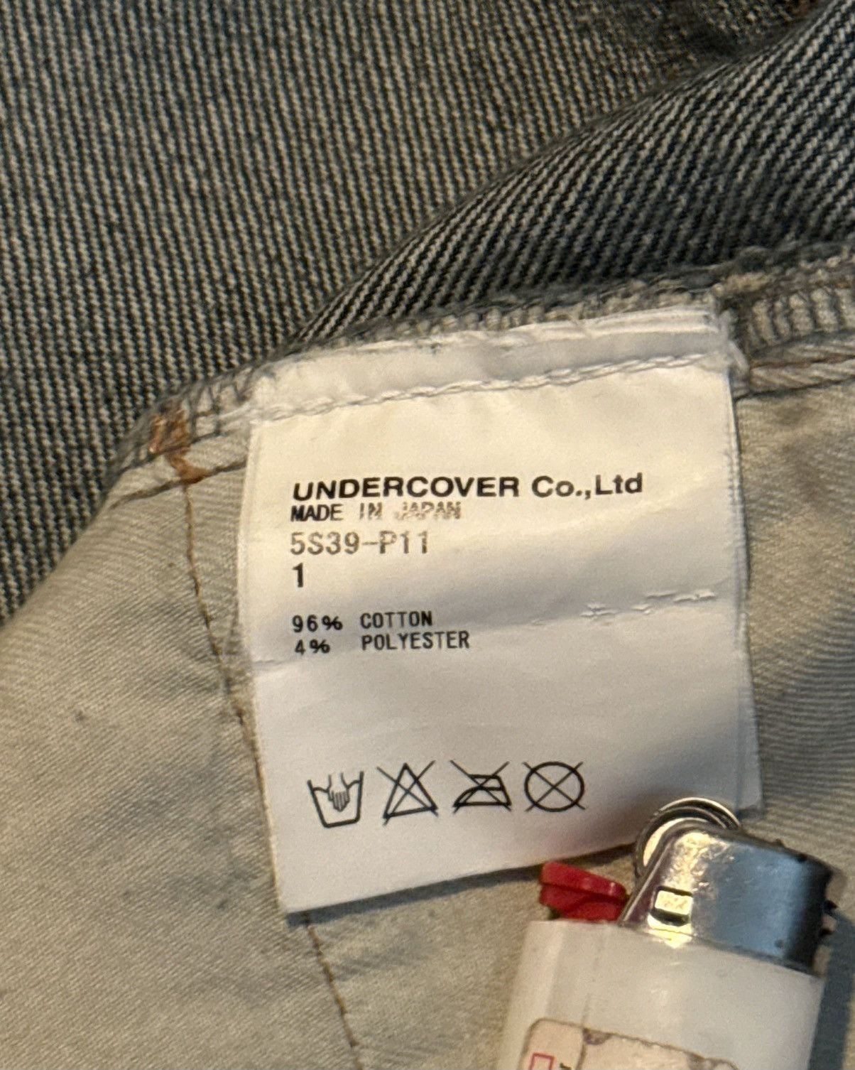 Undercover Undercover SS06 “But Beautiful” Grafitti Patch Denim Size US 29 - 5 Thumbnail
