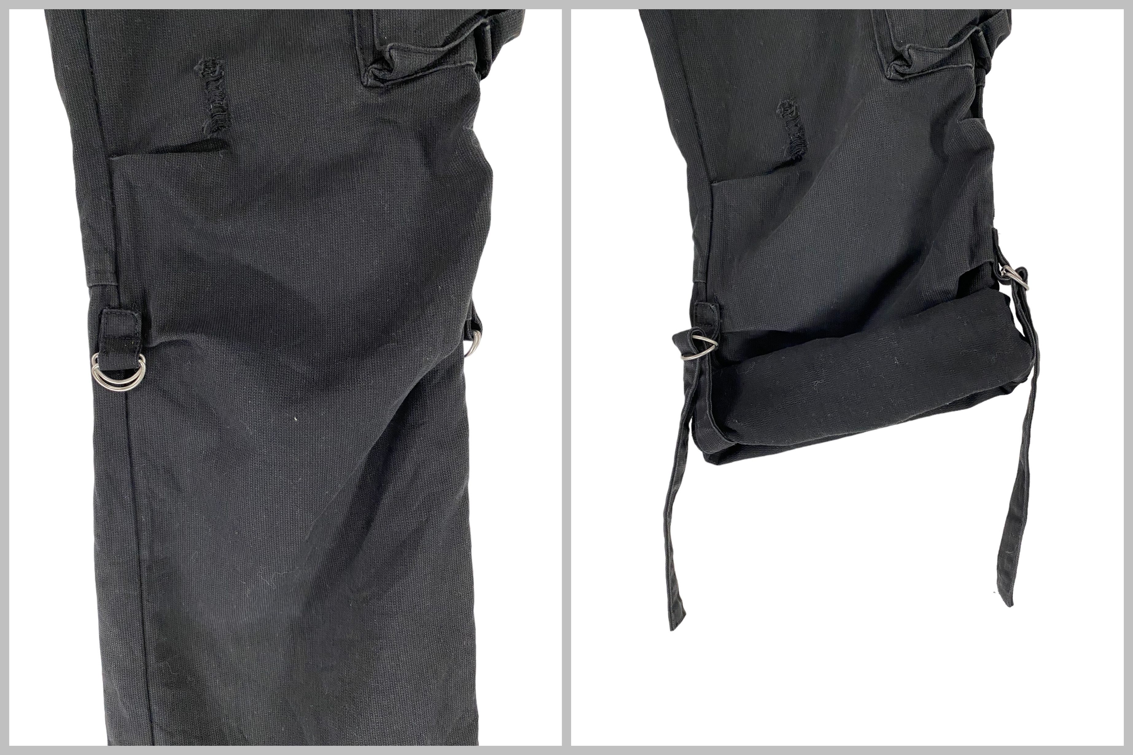 Designer × If Six Was Nine × Japanese Brand Vence zipper bondage 2 ways cargo pant punk Size US 30 / EU 46 - 6 Thumbnail