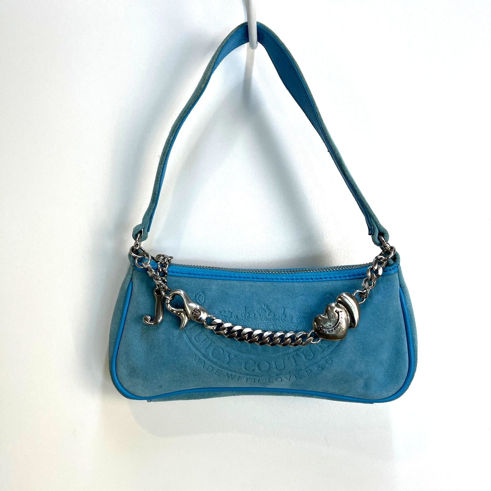 バッグ JUICY COUTURE bag shoulder Y2K leather Juicy Couture Daydreamer Y2k Logo Double Handle Shoulder Bag