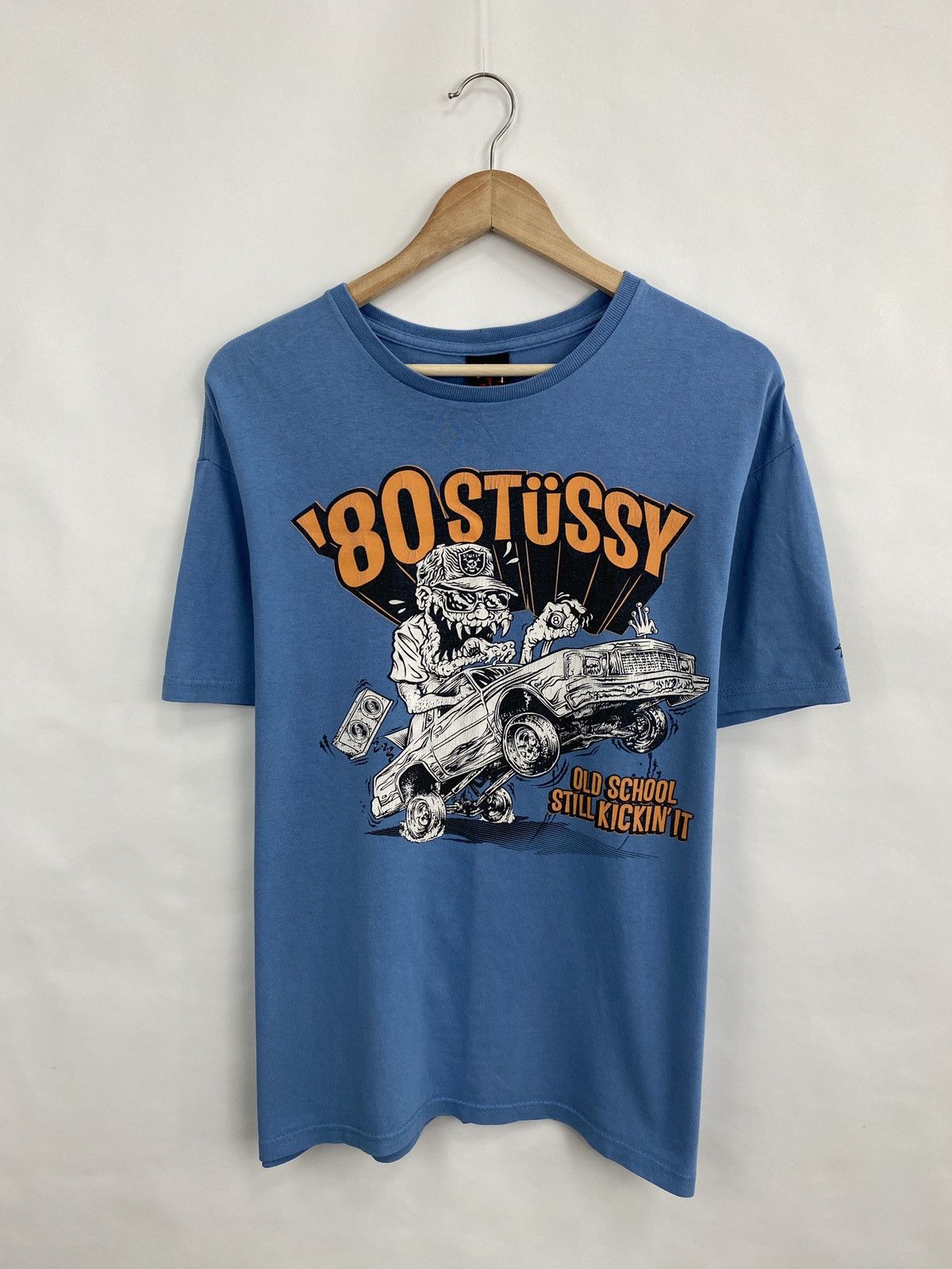 Stussy 🇺🇸 Vintage Stussy 80s Old School Still Kickin’it Travis Scott Size US L / EU 52-54 / 3 - 3 Thumbnail