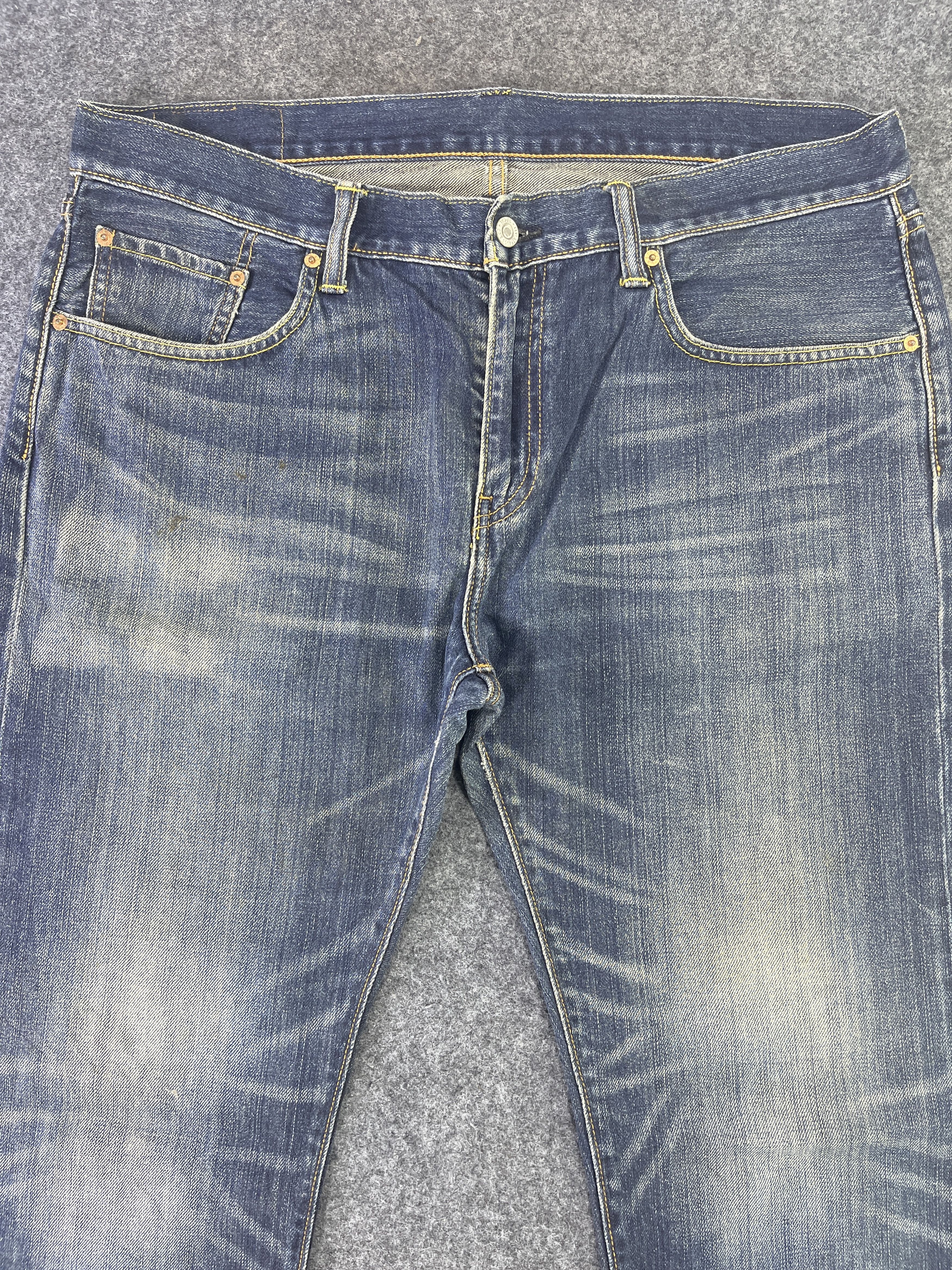 Levi's Vintage Levis 504 Blue Wash Jeans - J920 Size US 38 / EU 54 - 3 Thumbnail