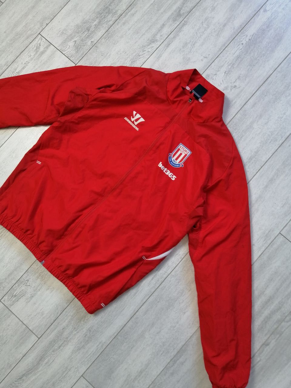 Warrior Stoke City Training Jacket With Zipped Red Size US M / EU 48-50 / 2 - 2 Thumbnail