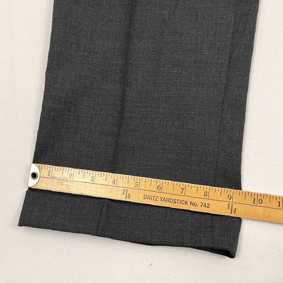 Ralph Lauren VTG LRL Ralph Lauren Wool Pants Mens 36x32 Total Comfort Gray Trousers Slacks Dress Pants Regular 36 Grey Wool 5-Pocket Size US 36 / EU 52 - 5 Thumbnail