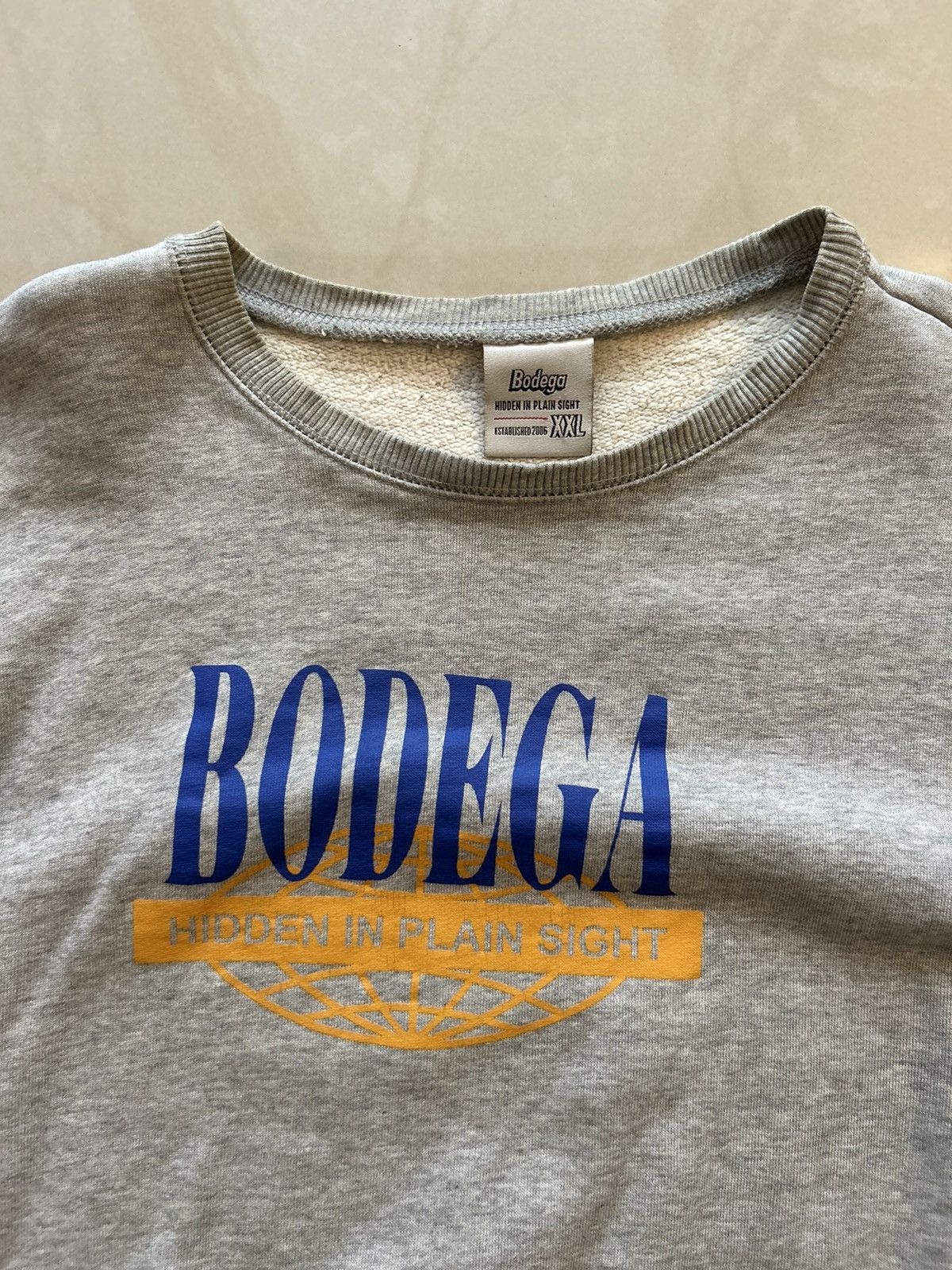 Bodega Bodega college crewneck Size US XXL / EU 58 / 5 - 3 Thumbnail